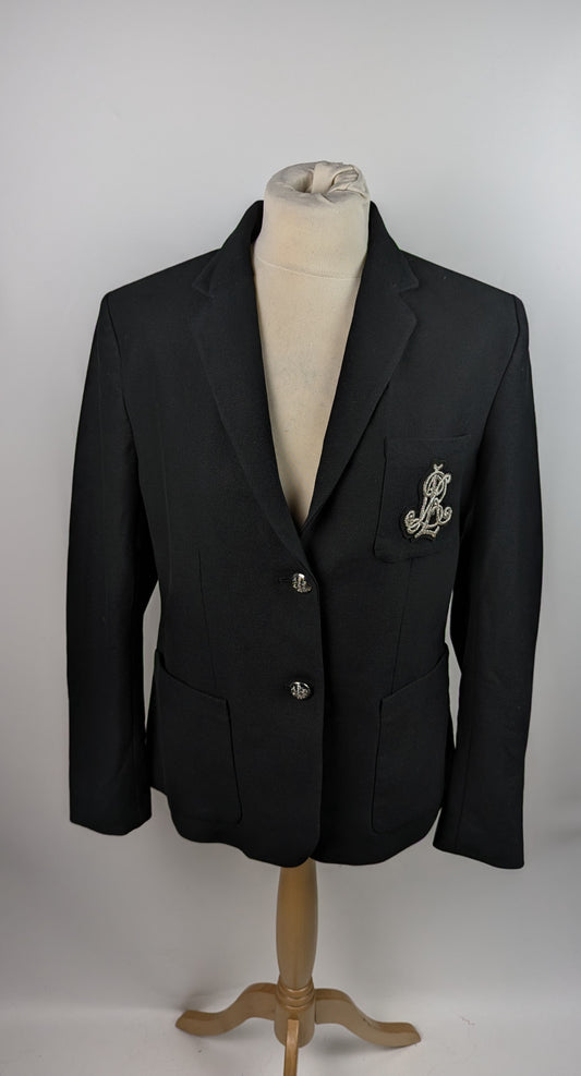 LAUREN BY RALPH LAUREN Womens Anfisa Blazer - Black