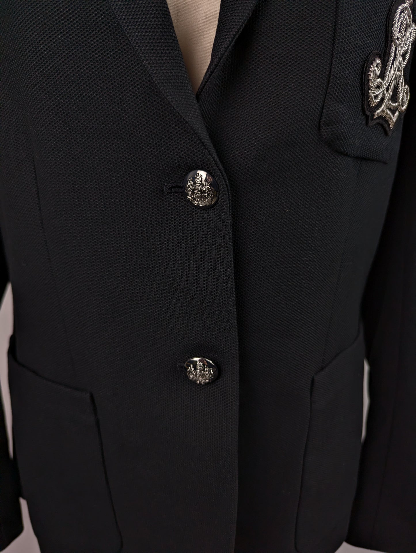 LAUREN BY RALPH LAUREN Womens Anfisa Blazer - Black