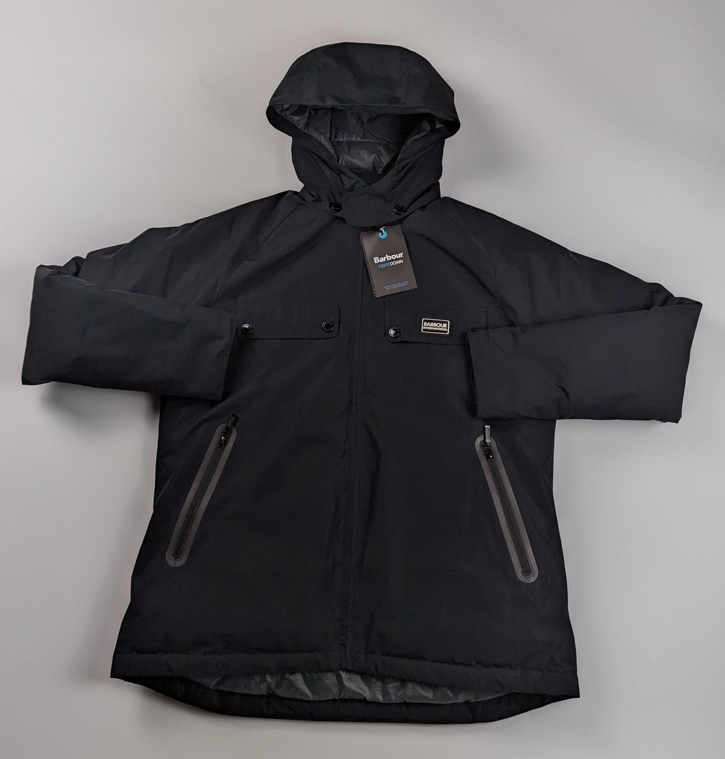 Barbour International Boy's Proctor Showerproof Jacket - Black