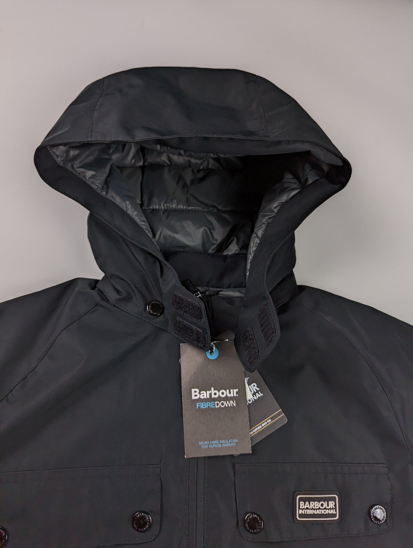 Barbour International Boy's Proctor Showerproof Jacket - Black