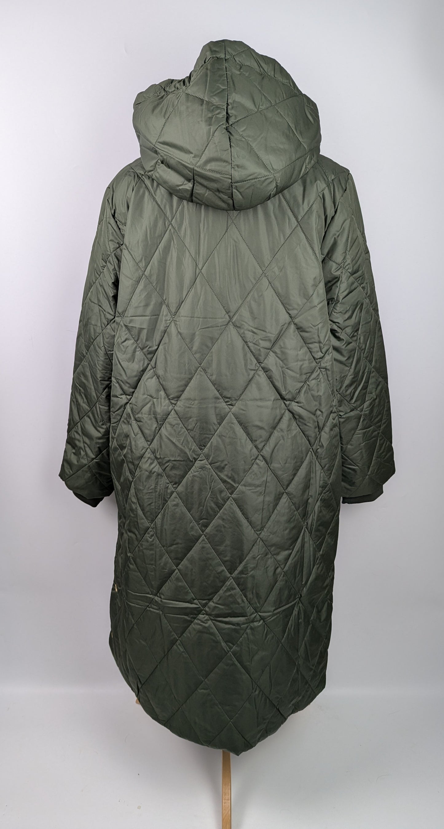 Barbour Women's Meredith Hooded Long Sleeve Quilted Jacket - Green