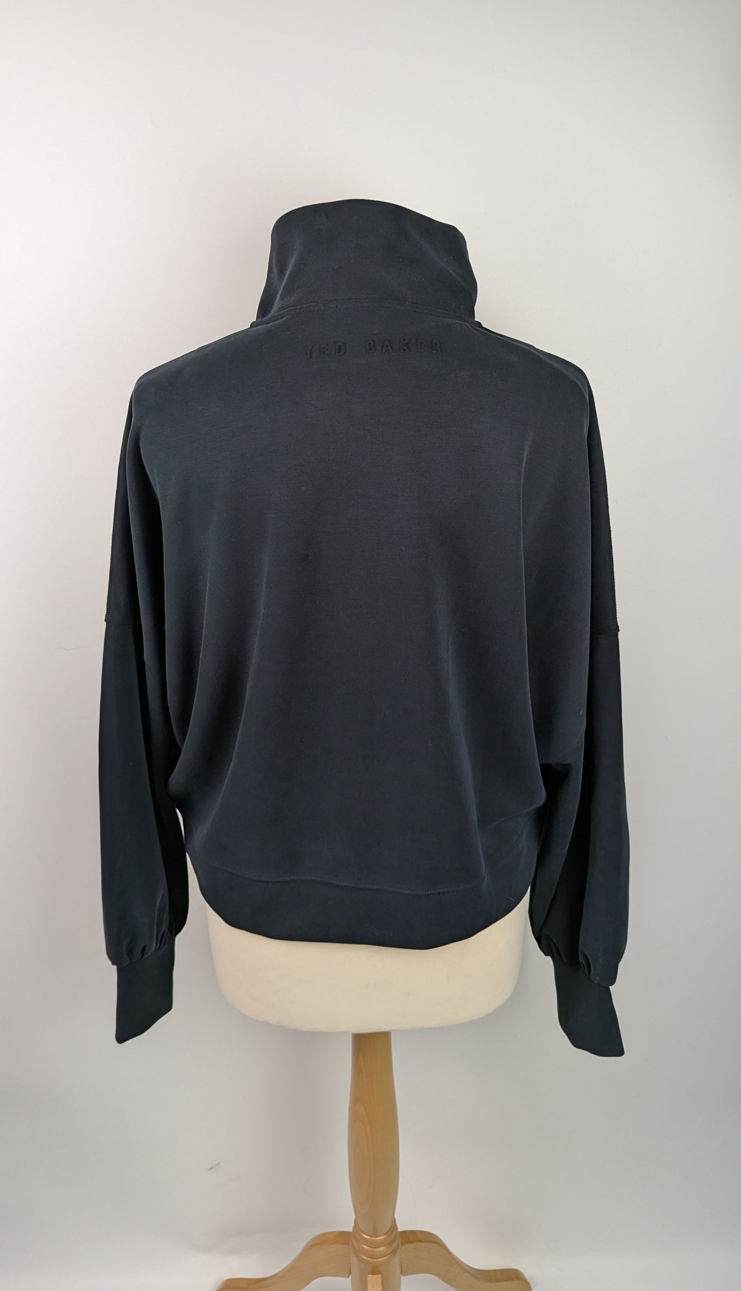 Ted Baker Women's Funnelneck Full-Zip Jacket - Black