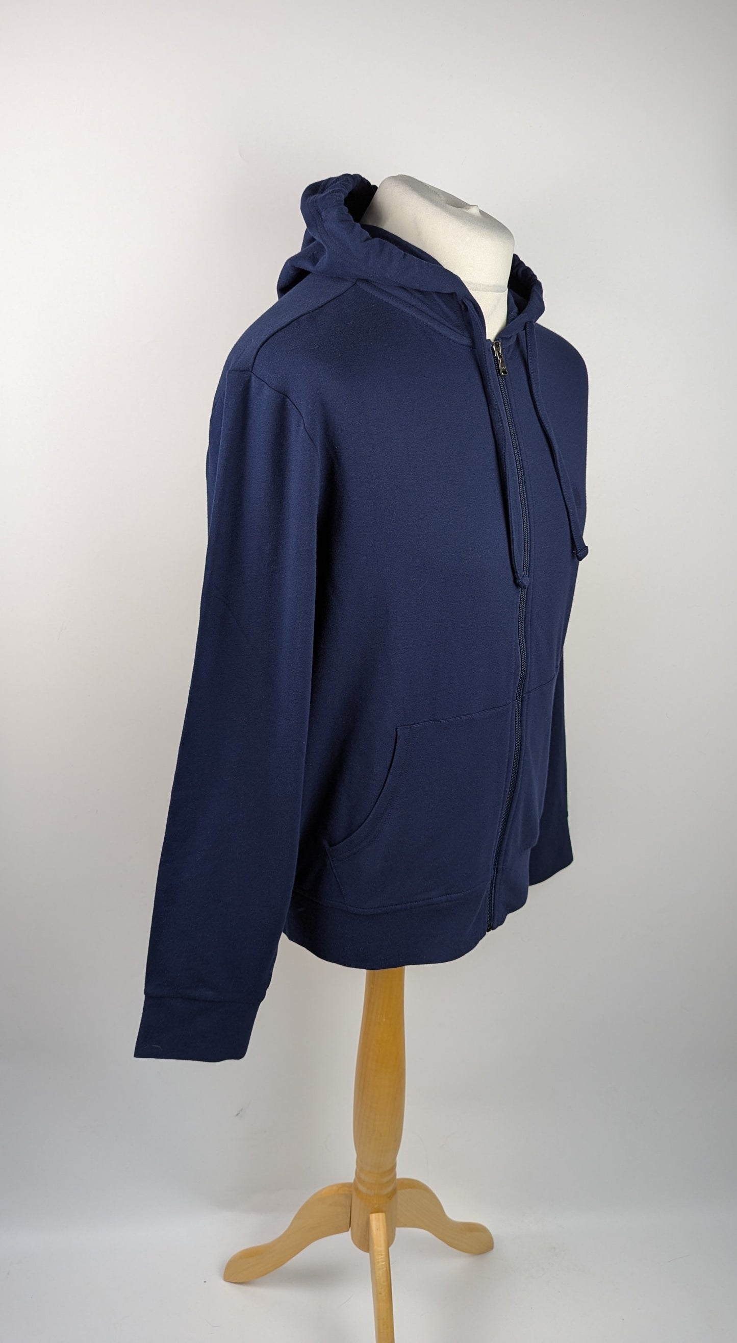 Polo Ralph Lauren Logo Lounge Zip Up Hoodie - Navy