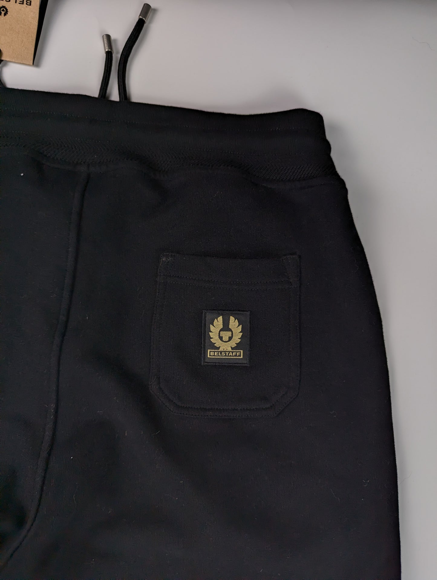 Belstaff Mens Patch Joggers - Black