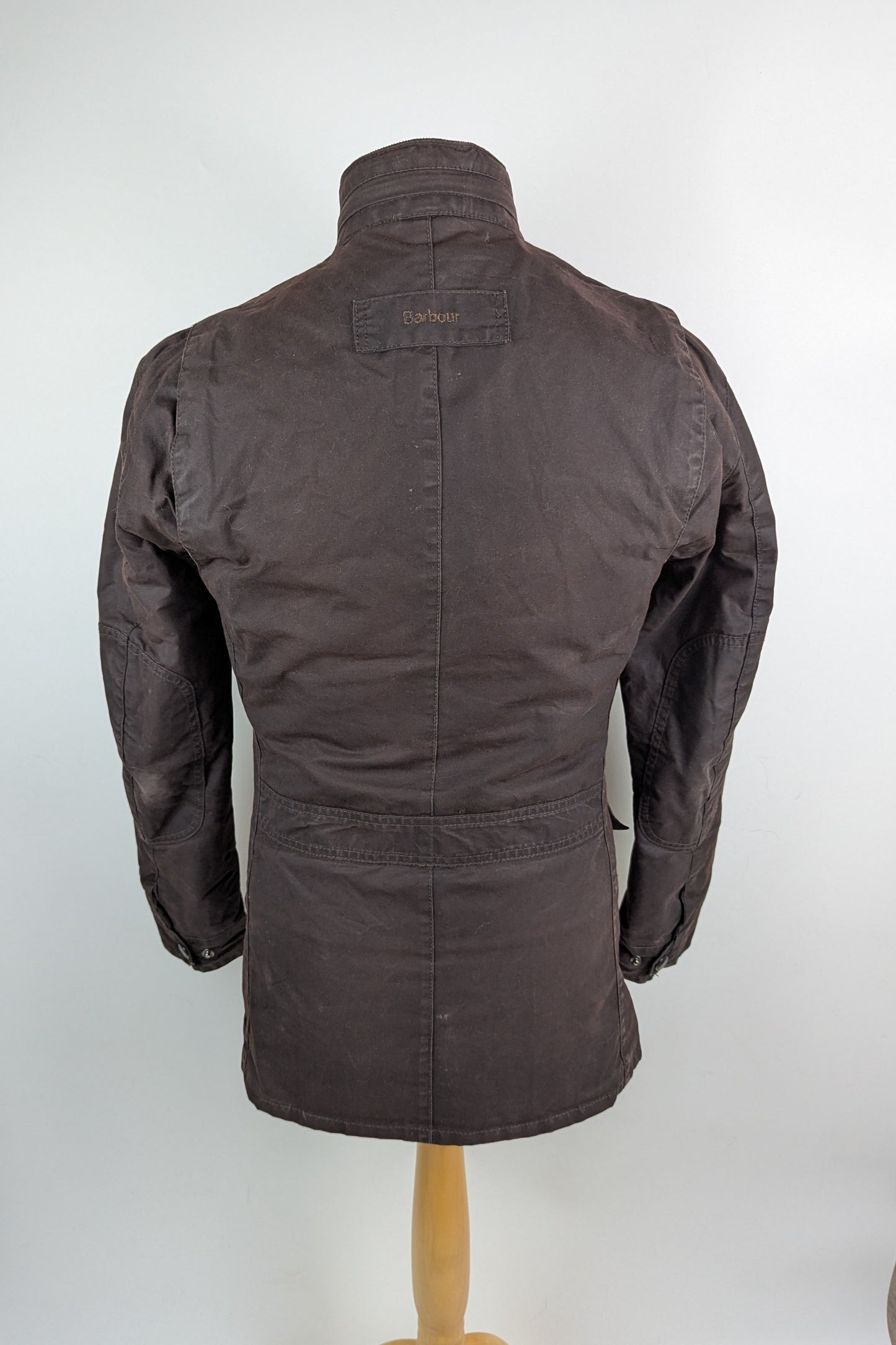 Barbour Men's Corbridge Water Resistant Waxed Tailored Fit Wax Jacket - Rustic (Brown)