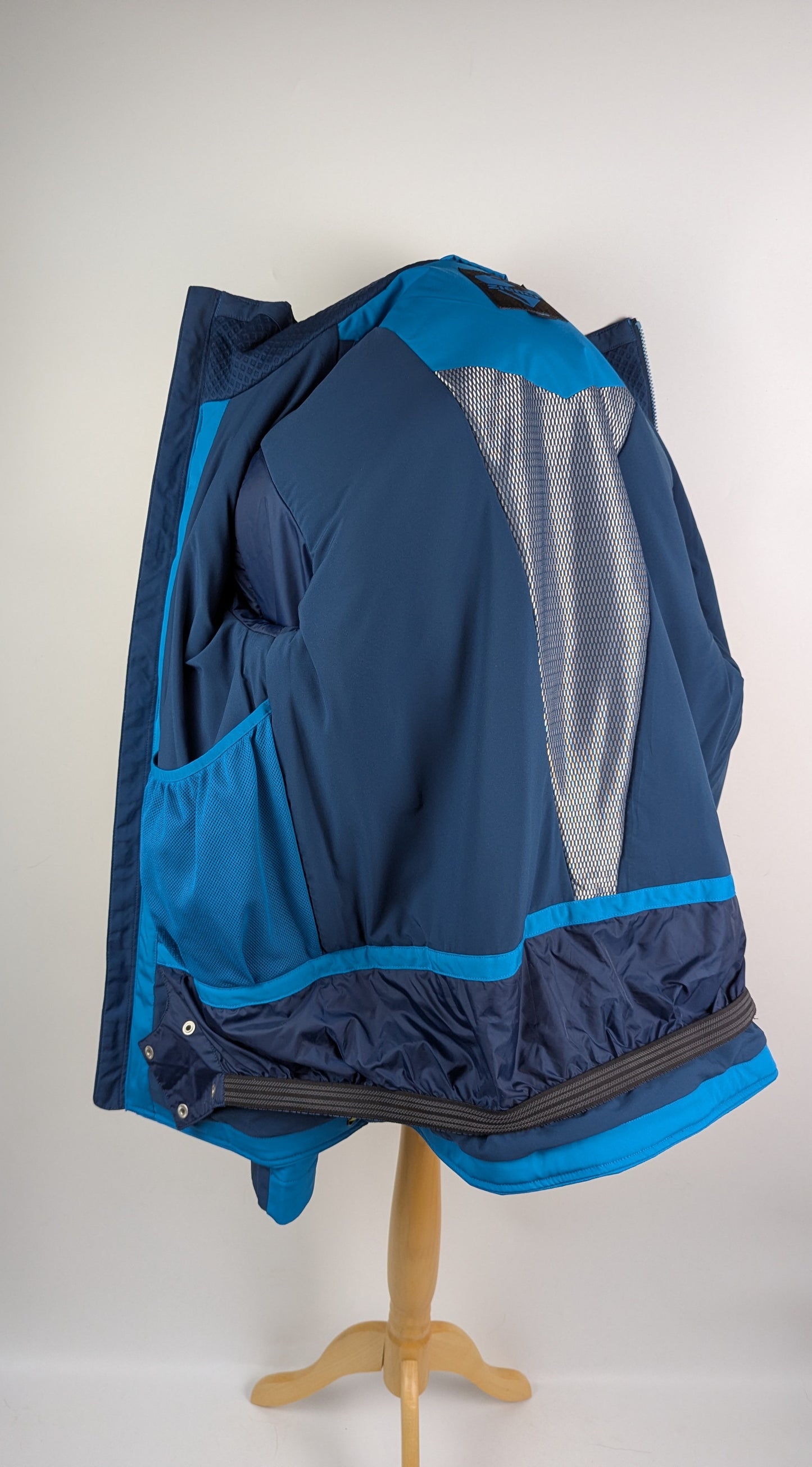 Ziener Timpa Weather-Resistant Ski Jacket - Blues