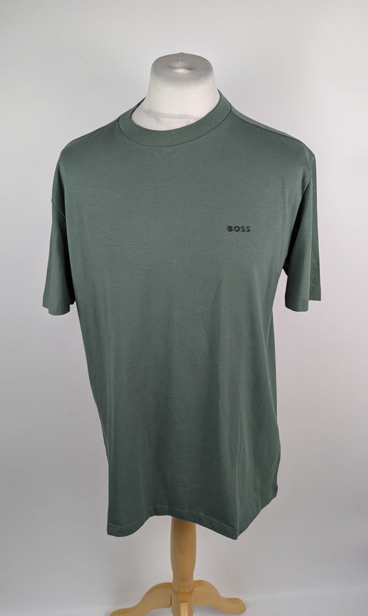 Boss Men's Logo T-Shirt - Open Green