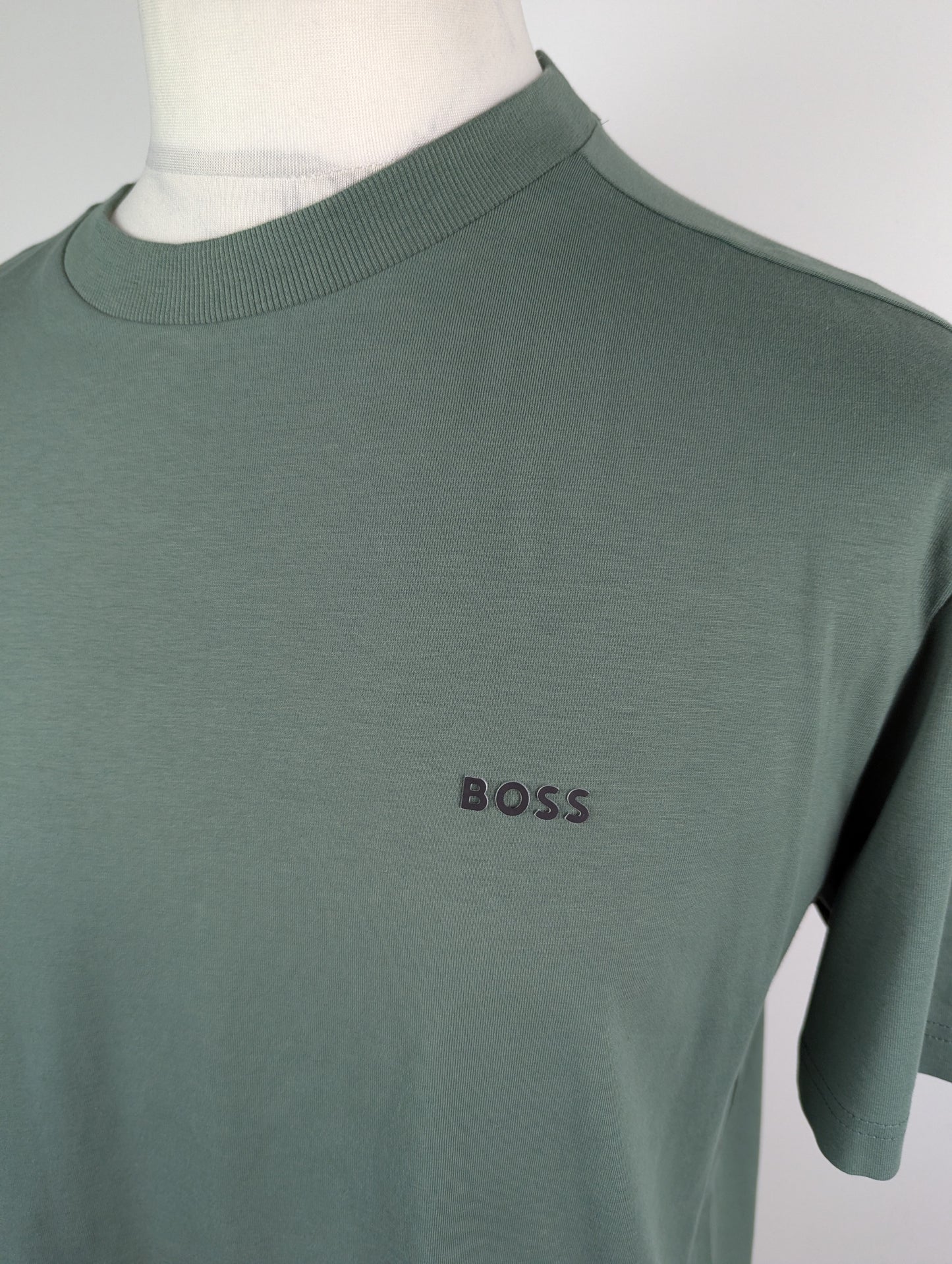 Boss Men's Logo T-Shirt - Open Green
