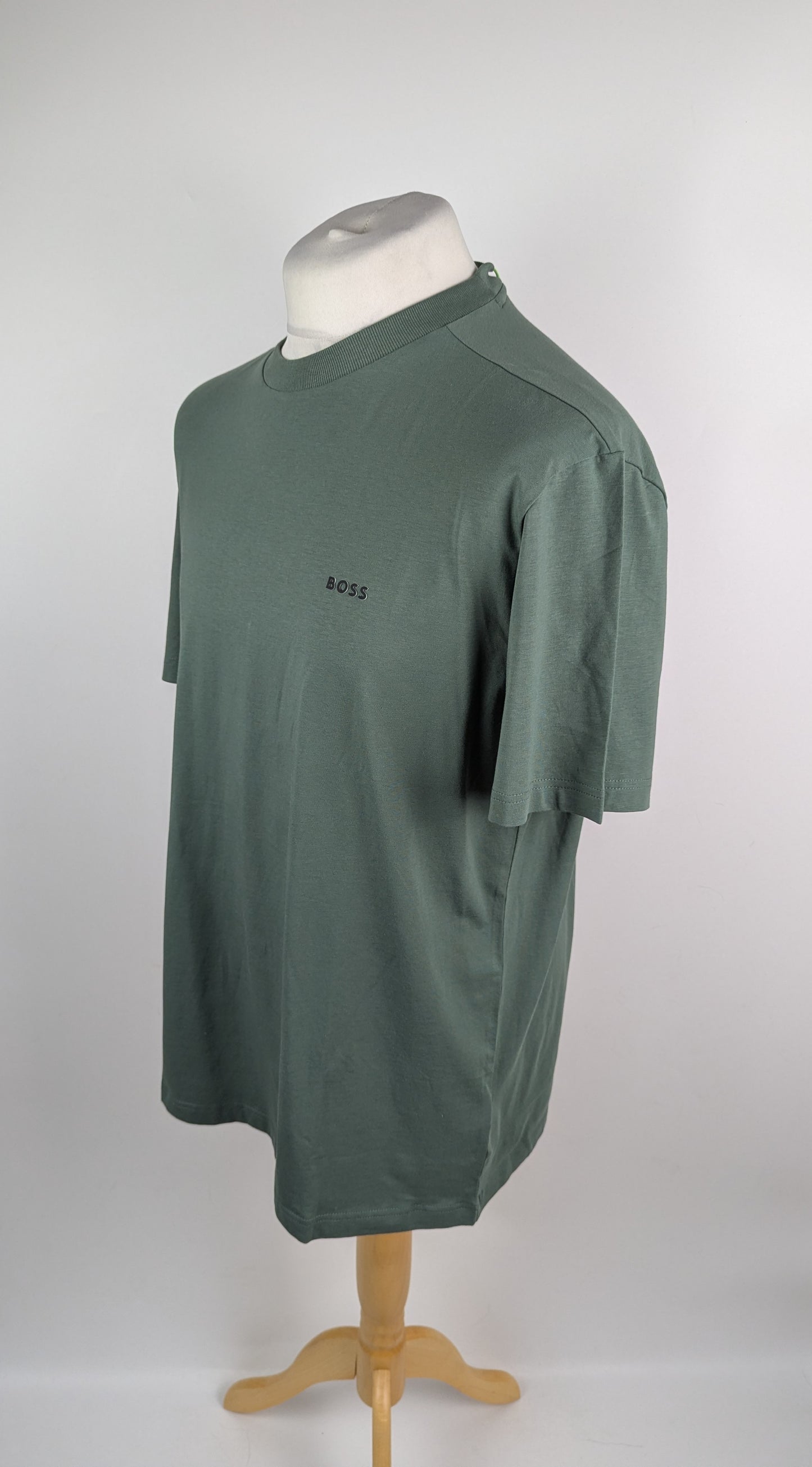 Boss Men's Logo T-Shirt - Open Green