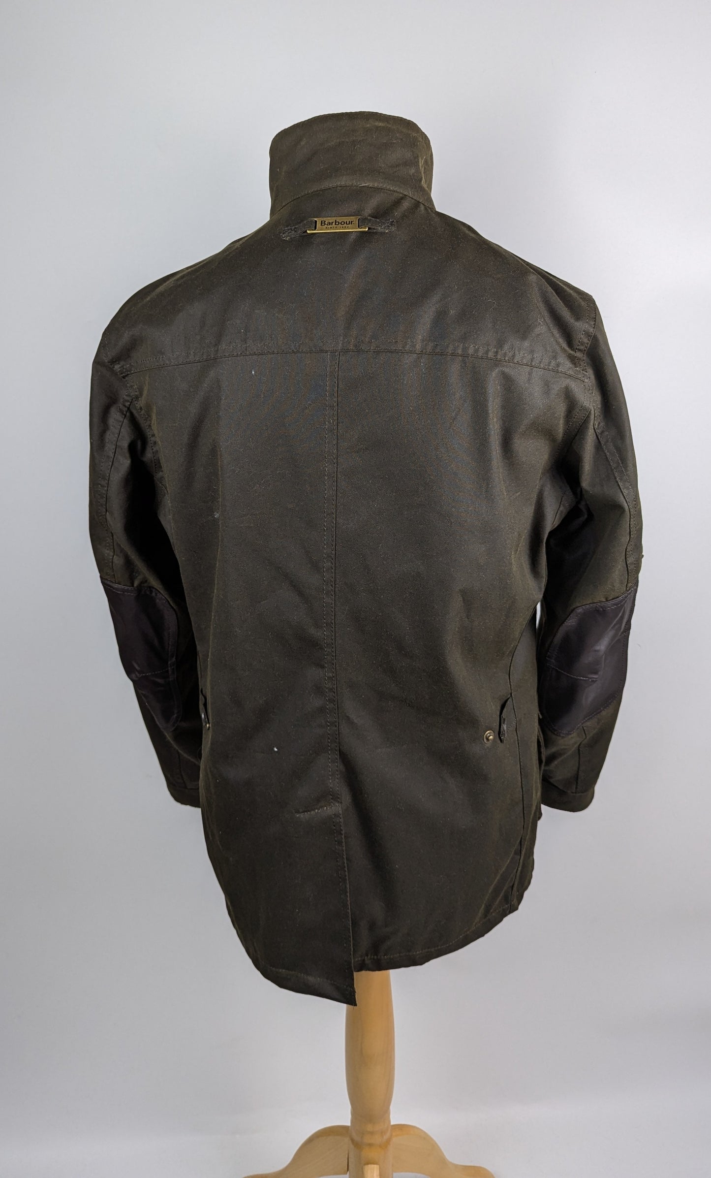 Barbour Mens Ogston Waxed Jacket - Olive