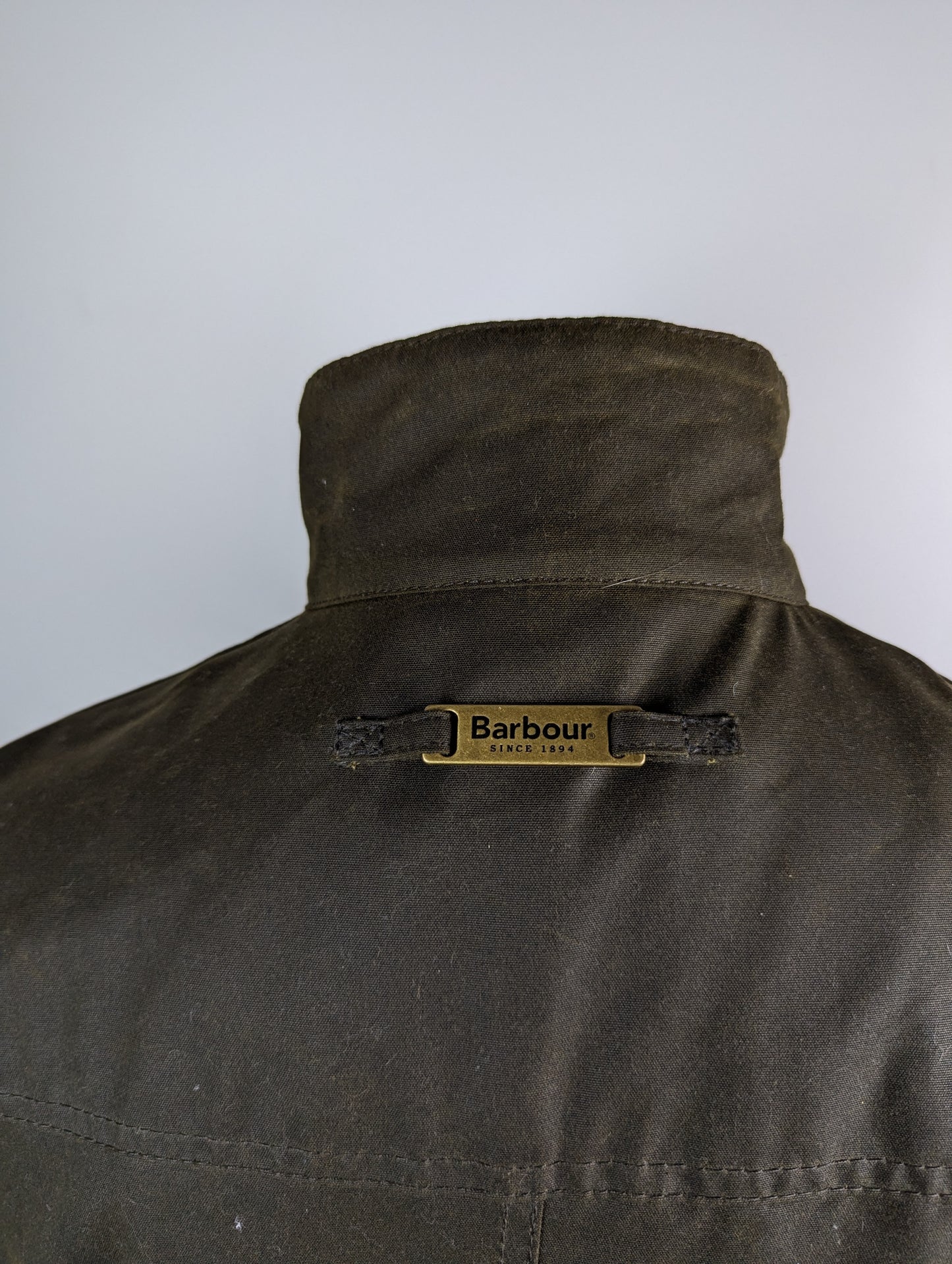 Barbour Mens Ogston Waxed Jacket - Olive