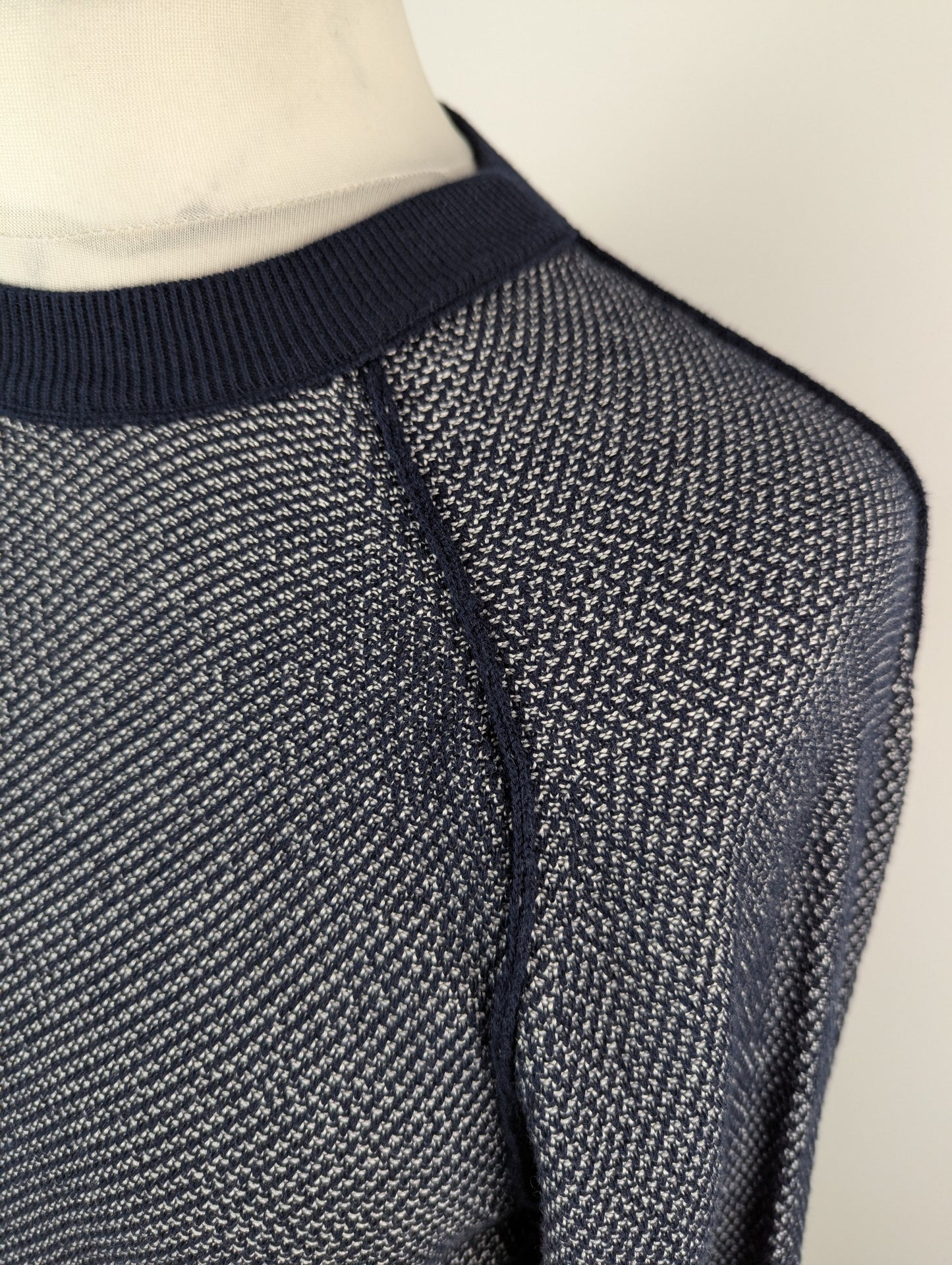 Boss Men's Apok Crew Sweatshirt - Dark Blue