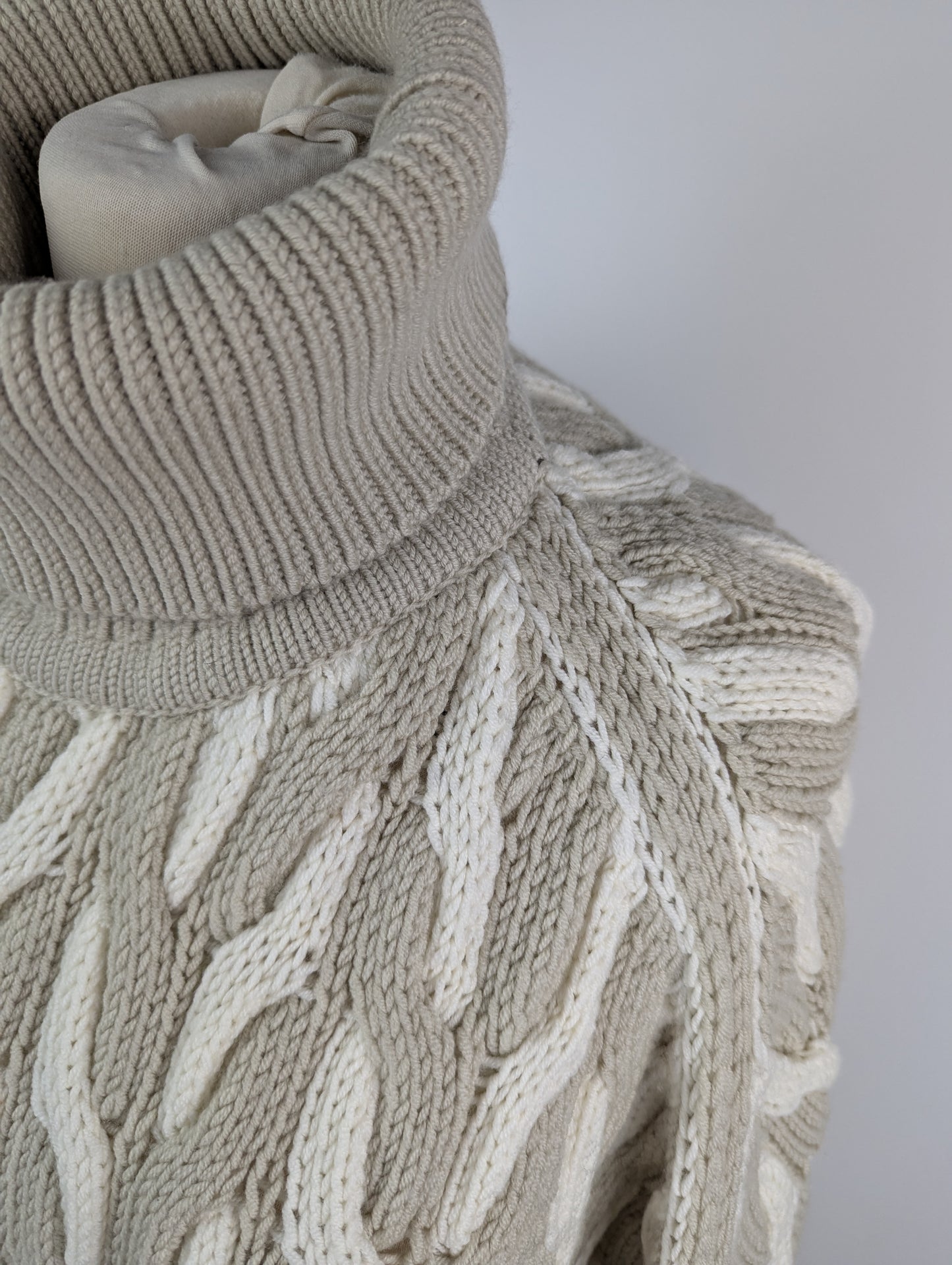 Boss Women's Ferdolia Knitted Jumper - White / Beige (Open Misc)