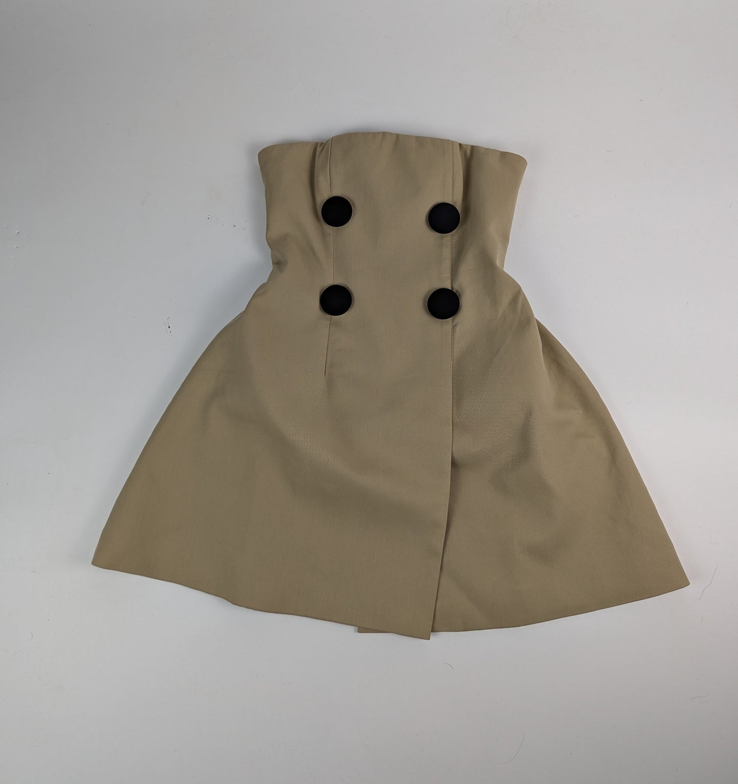 Odd Muse The Ultimate Muse Trench Mini Dress - Beige