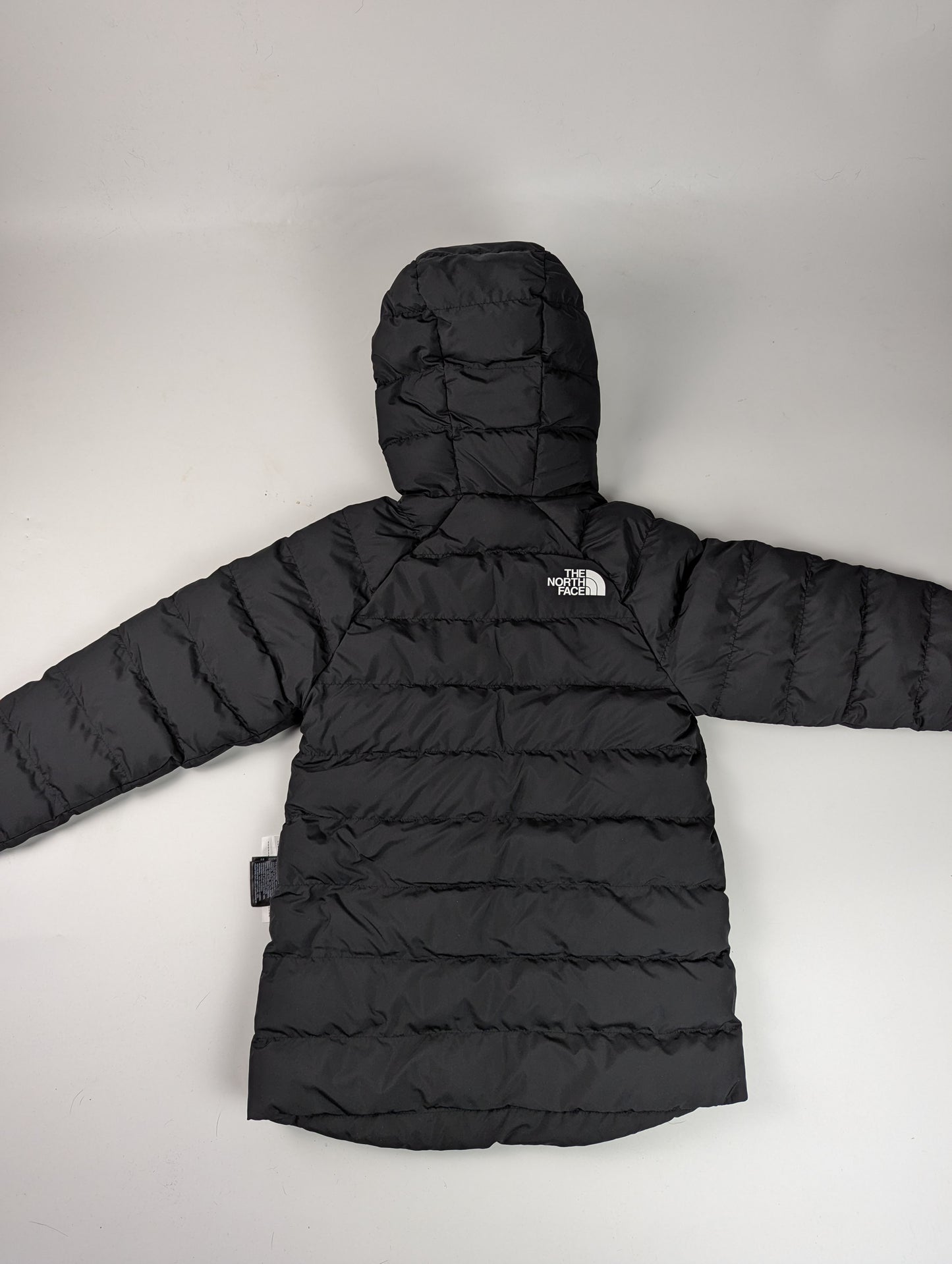 The North Face kids Reversible Perrito Short Puffer Jacket - Black / Grey