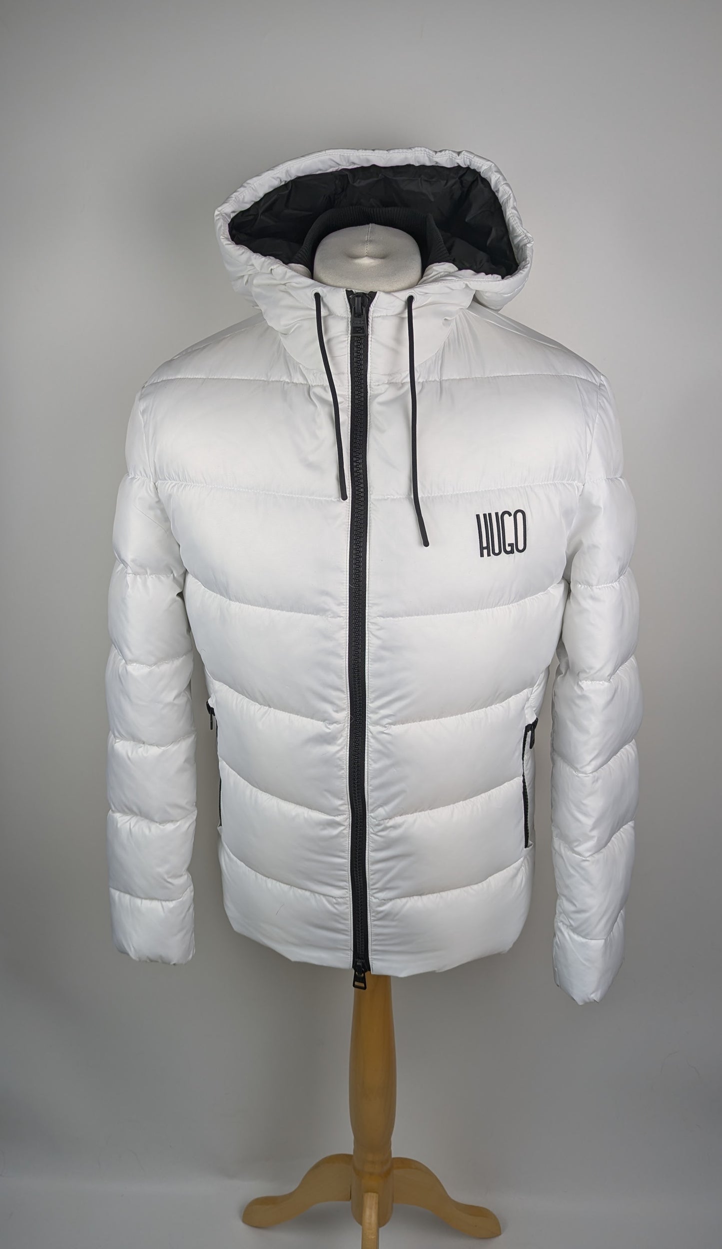 HUGO Balin 2241 Mens Puffer Jacket - White