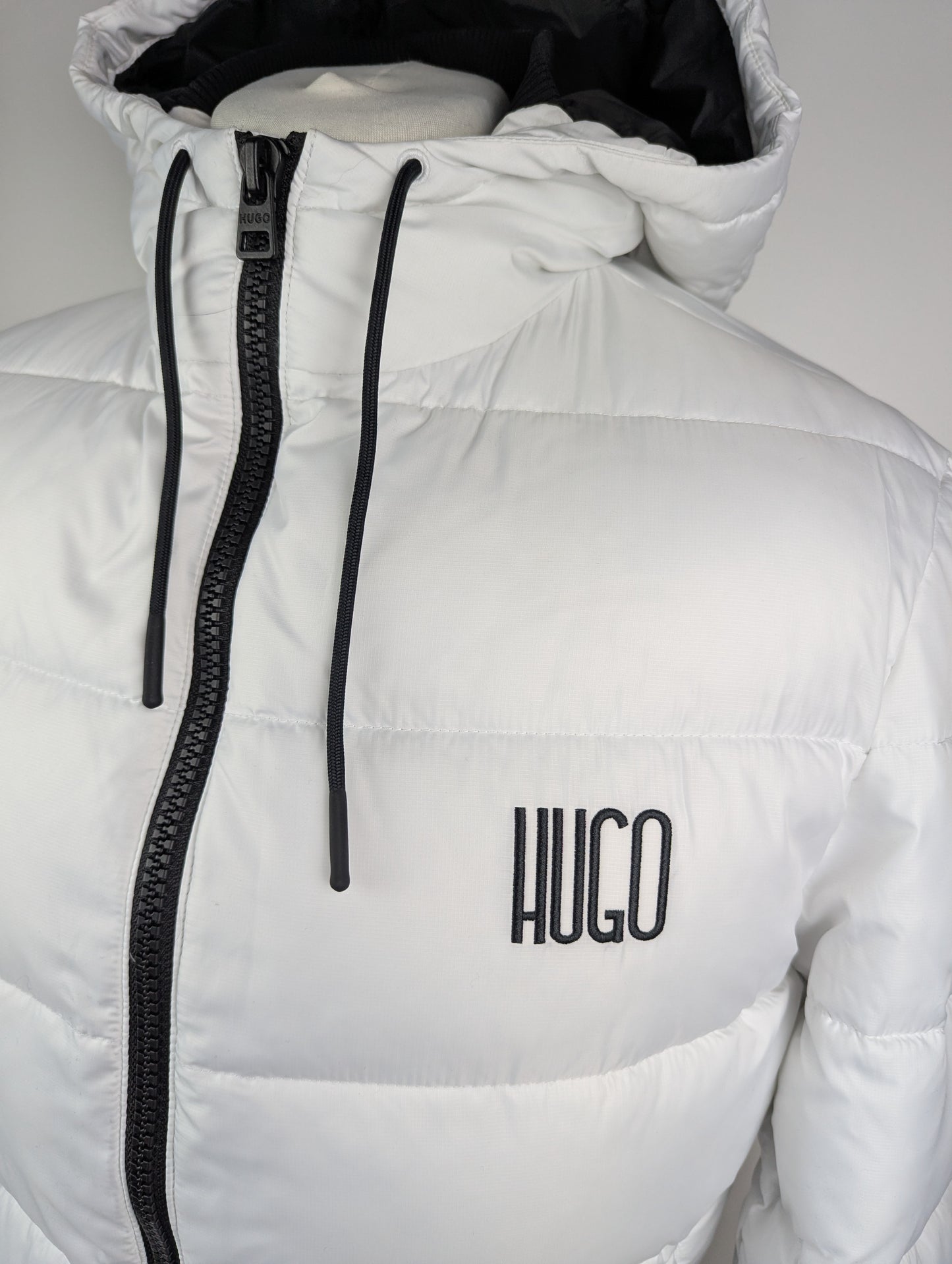 HUGO Balin 2241 Mens Puffer Jacket - White