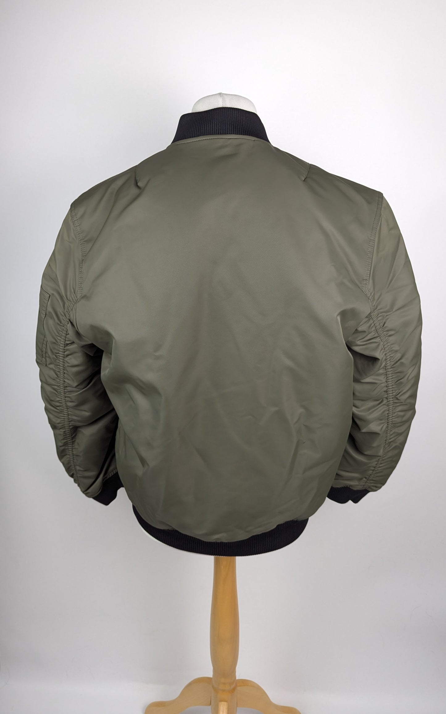 HUGO Balam2411 Mens Bomber Jacket - khaki Green