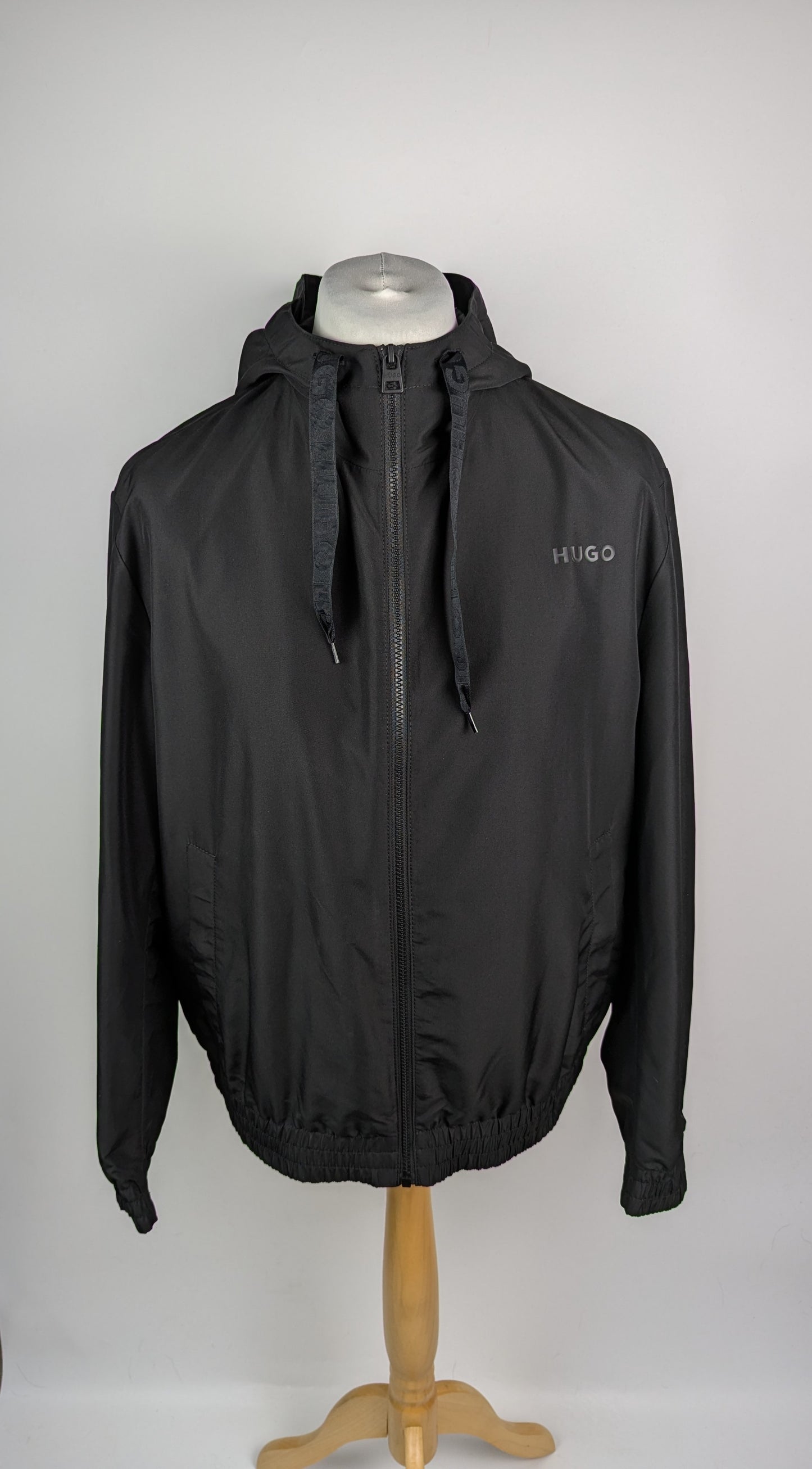 HUGO Men's Lightweight Jacket Benjoe2241 - Black