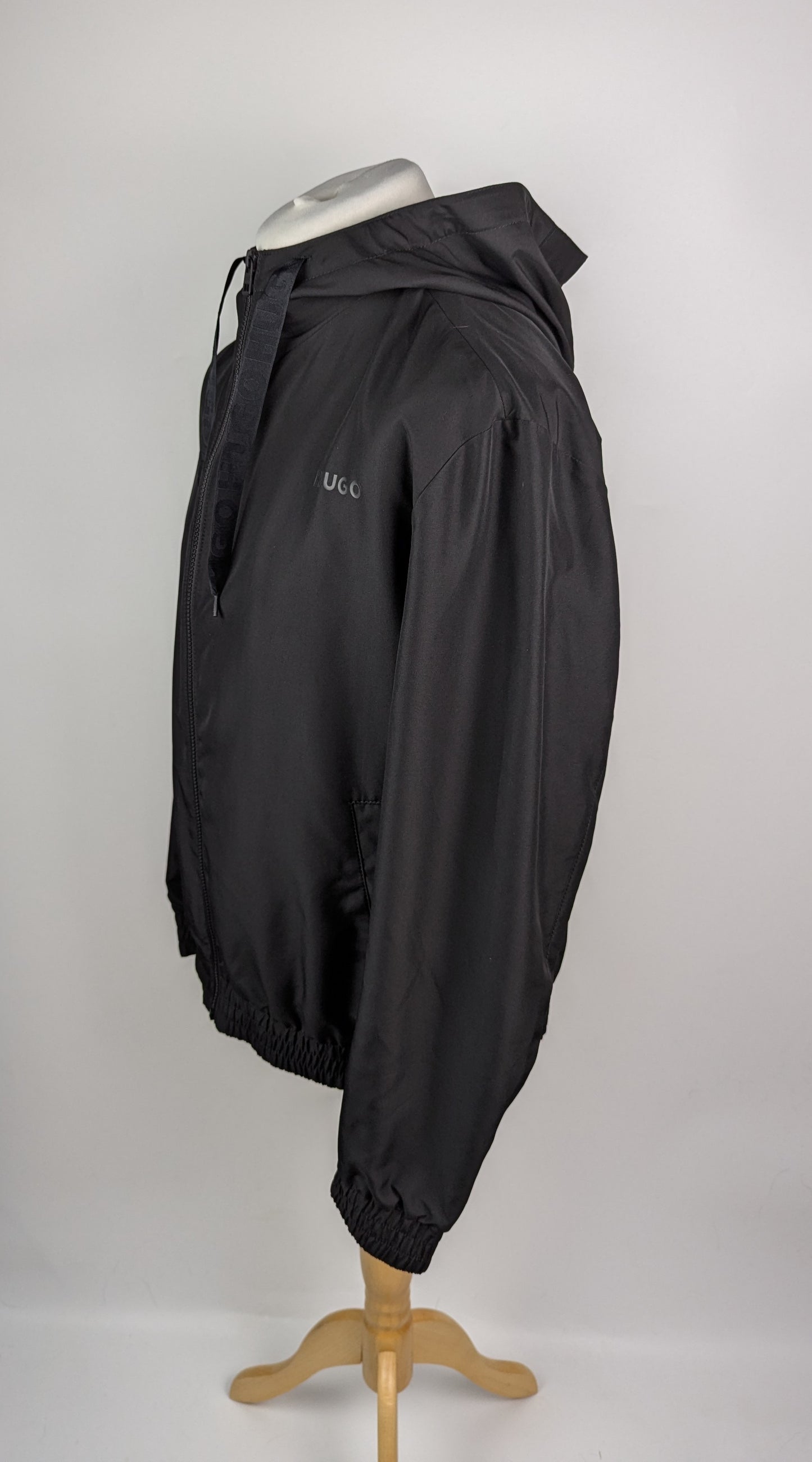 HUGO Men's Lightweight Jacket Benjoe2241 - Black