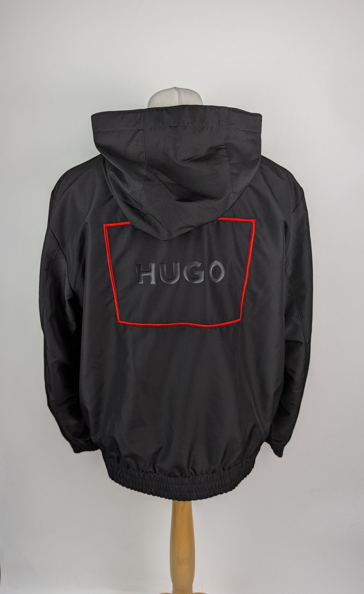 HUGO Men's Lightweight Jacket Benjoe2241 - Black