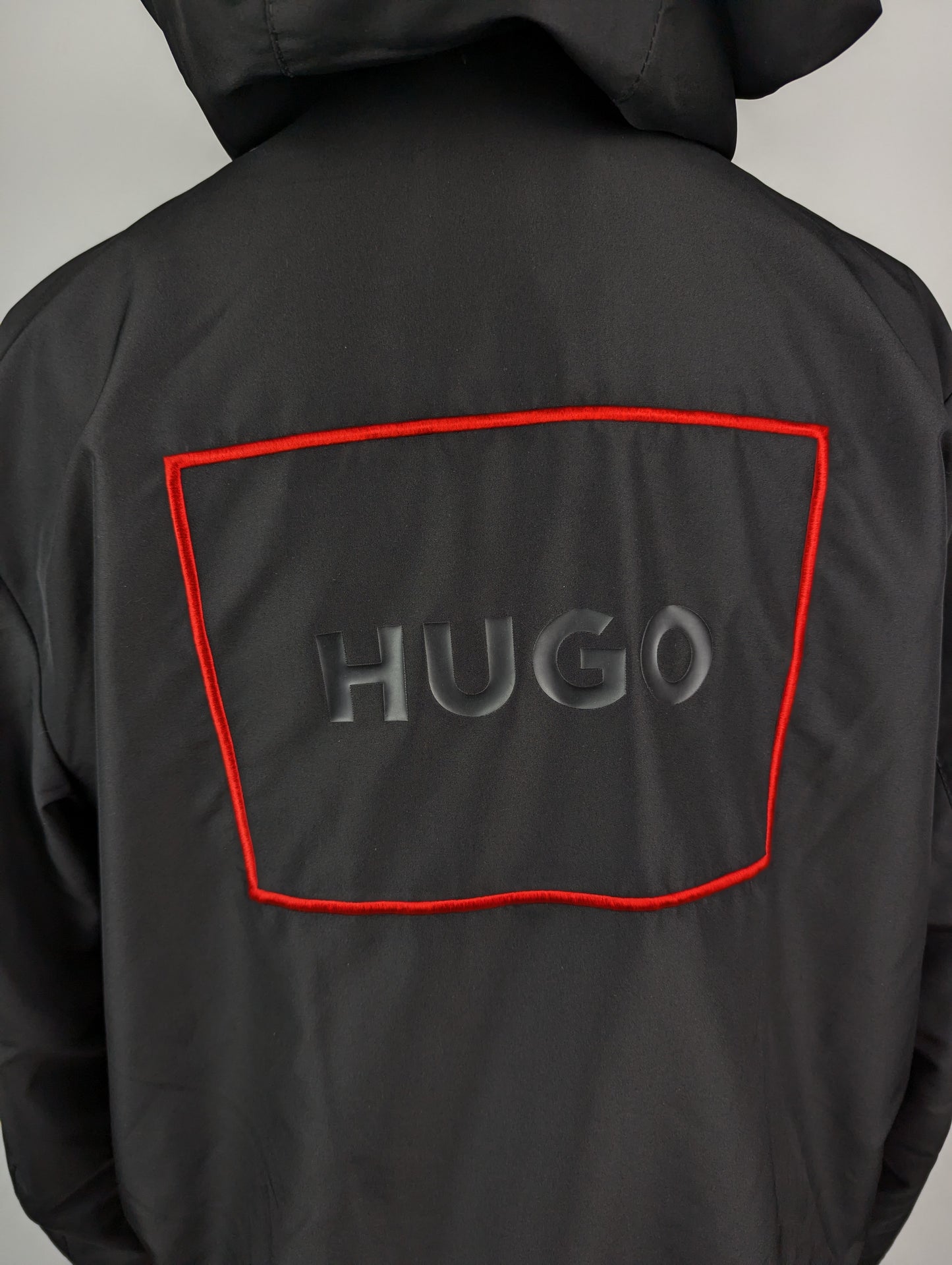 HUGO Men's Lightweight Jacket Benjoe2241 - Black