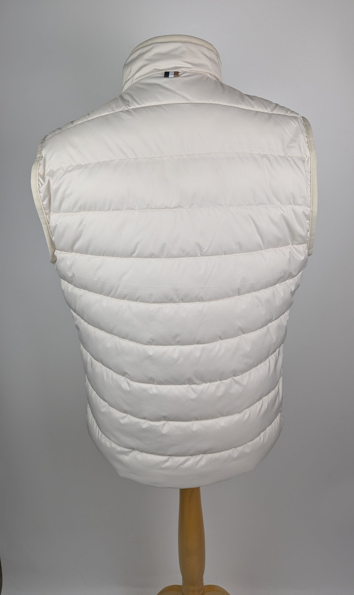 BOSS Mens Formal H Cenito Padded Gilet - Open White