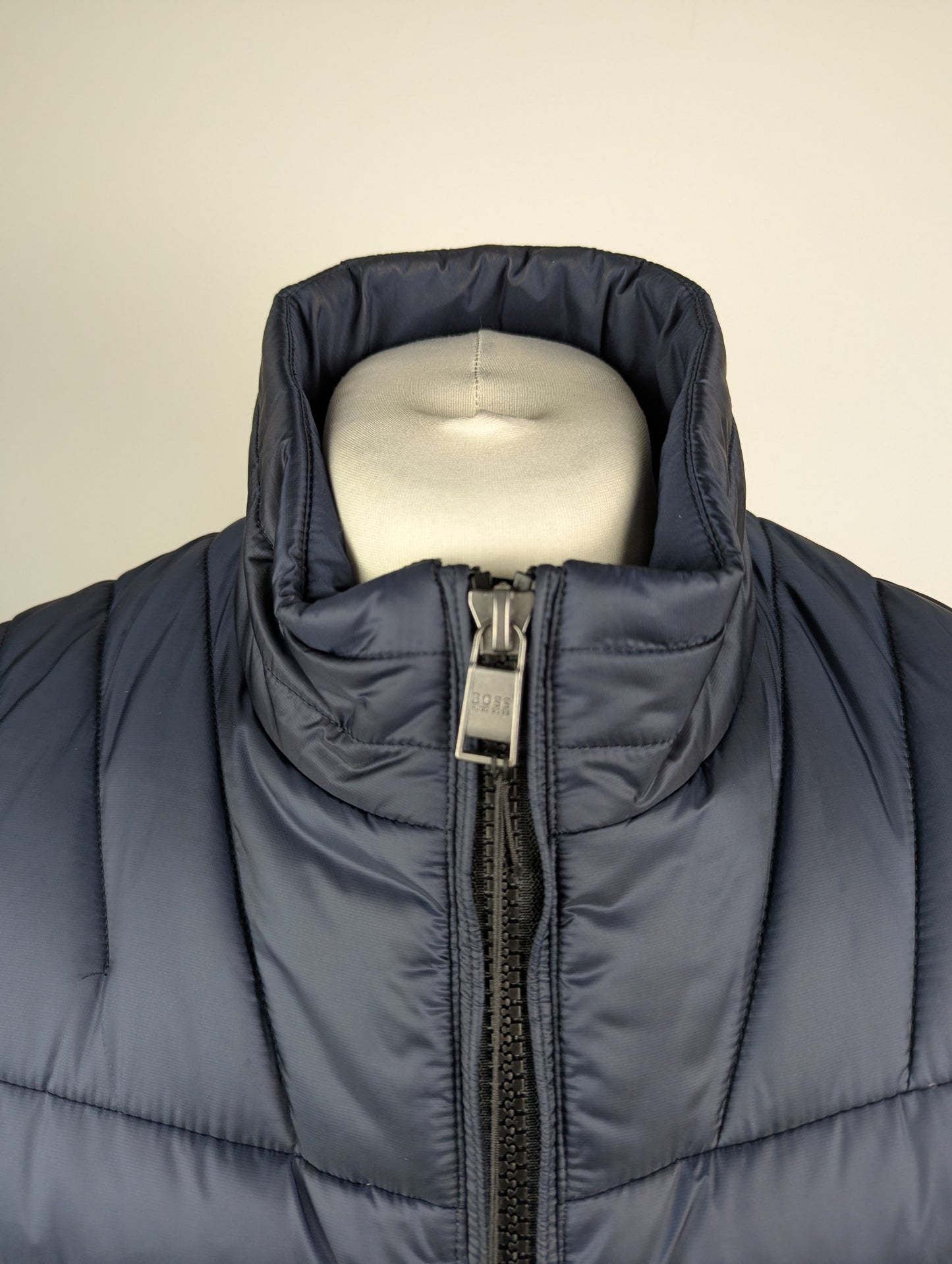 BOSS Mens Darano Lightweight down Gilet - Navy