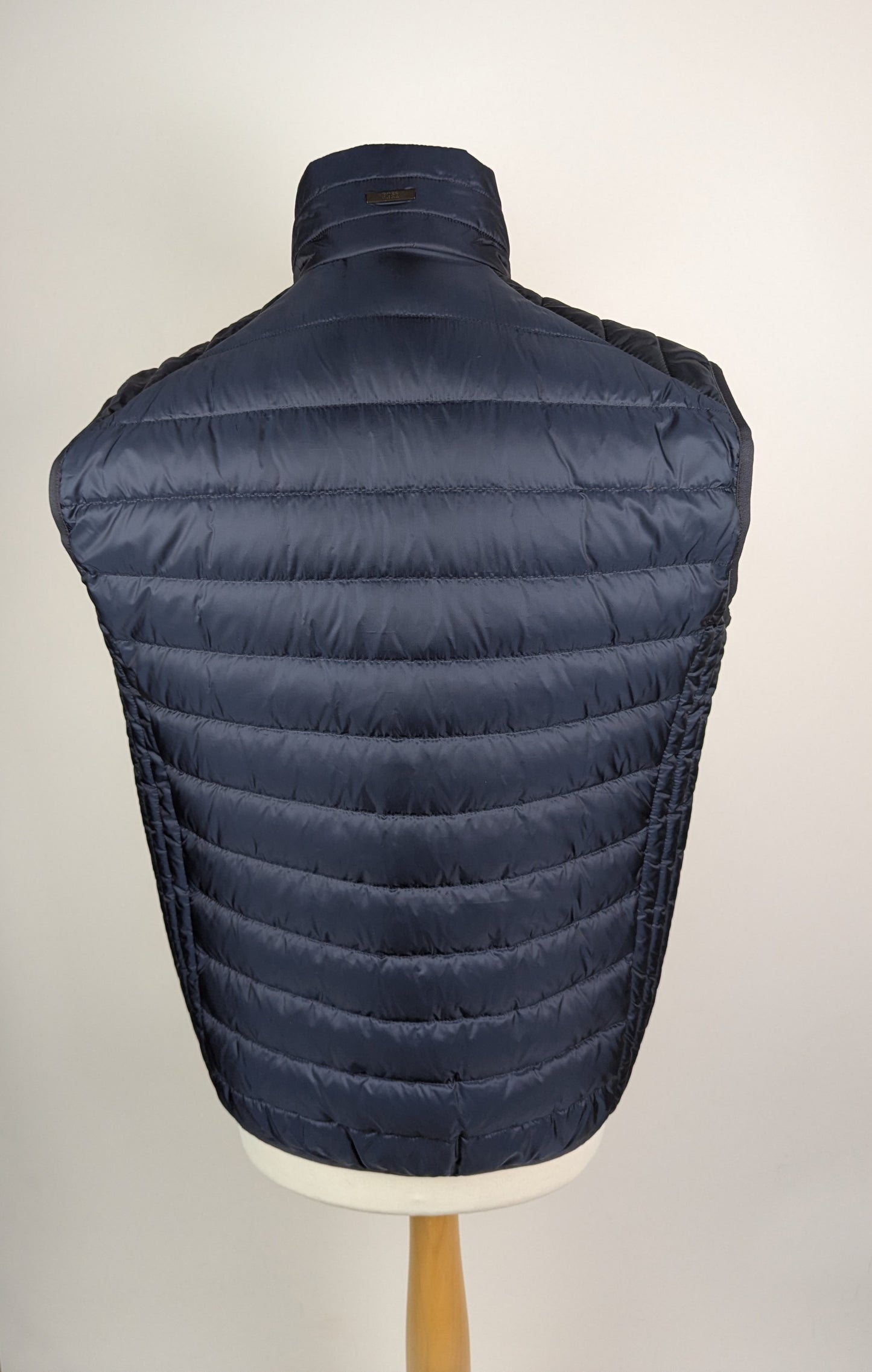 BOSS Mens Darano Lightweight down Gilet - Navy