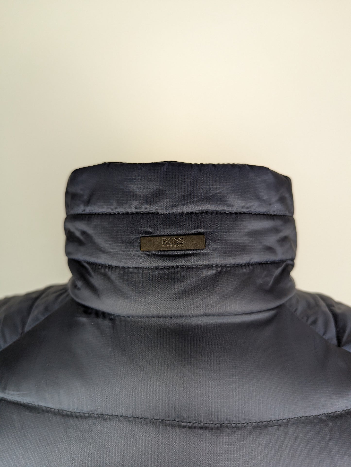 BOSS Mens Darano Lightweight down Gilet - Navy