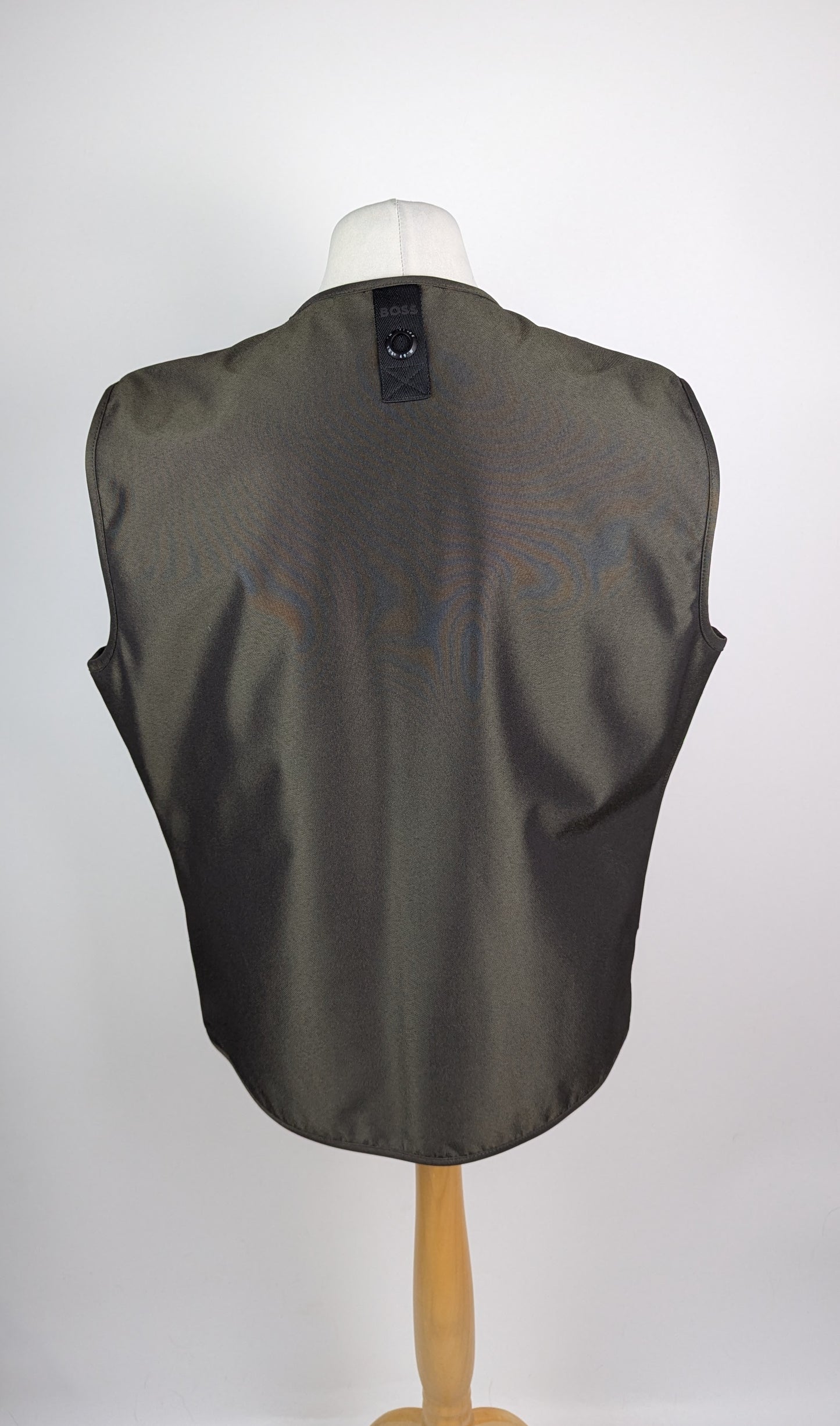 Boss Men's Onslow Sleeveless Gilet - Dark Green