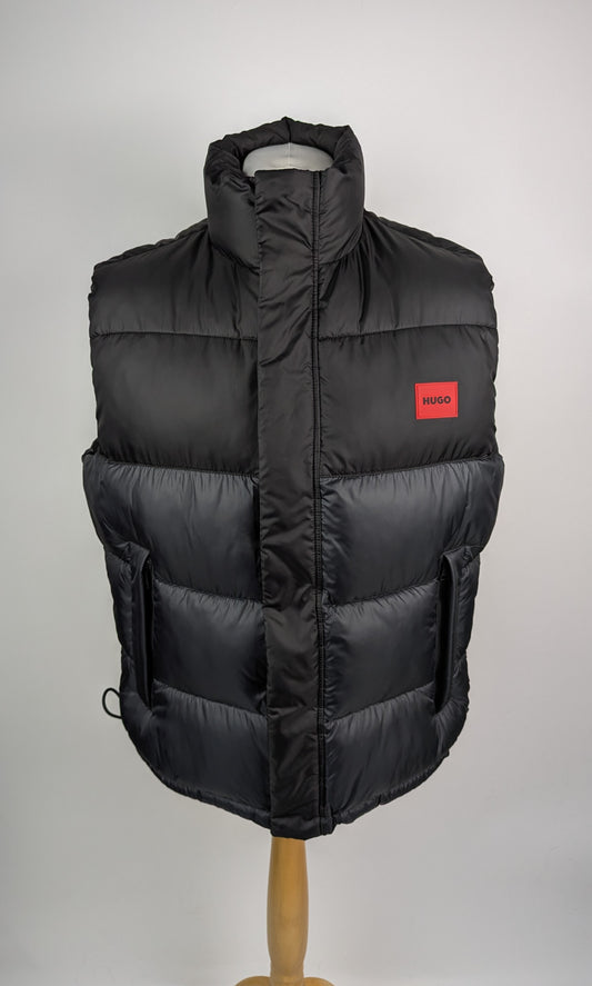 Hugo Baltino2541 Mens Padded Gilet - Black