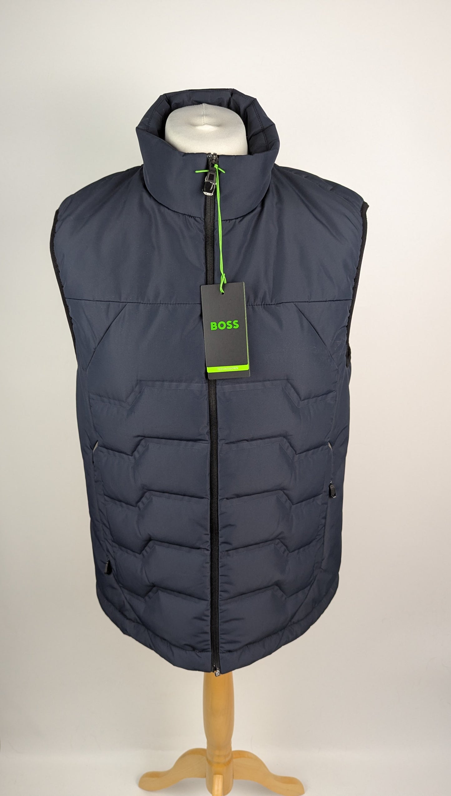 BOSS V_Kharan Mens Gilet - Dark Blue