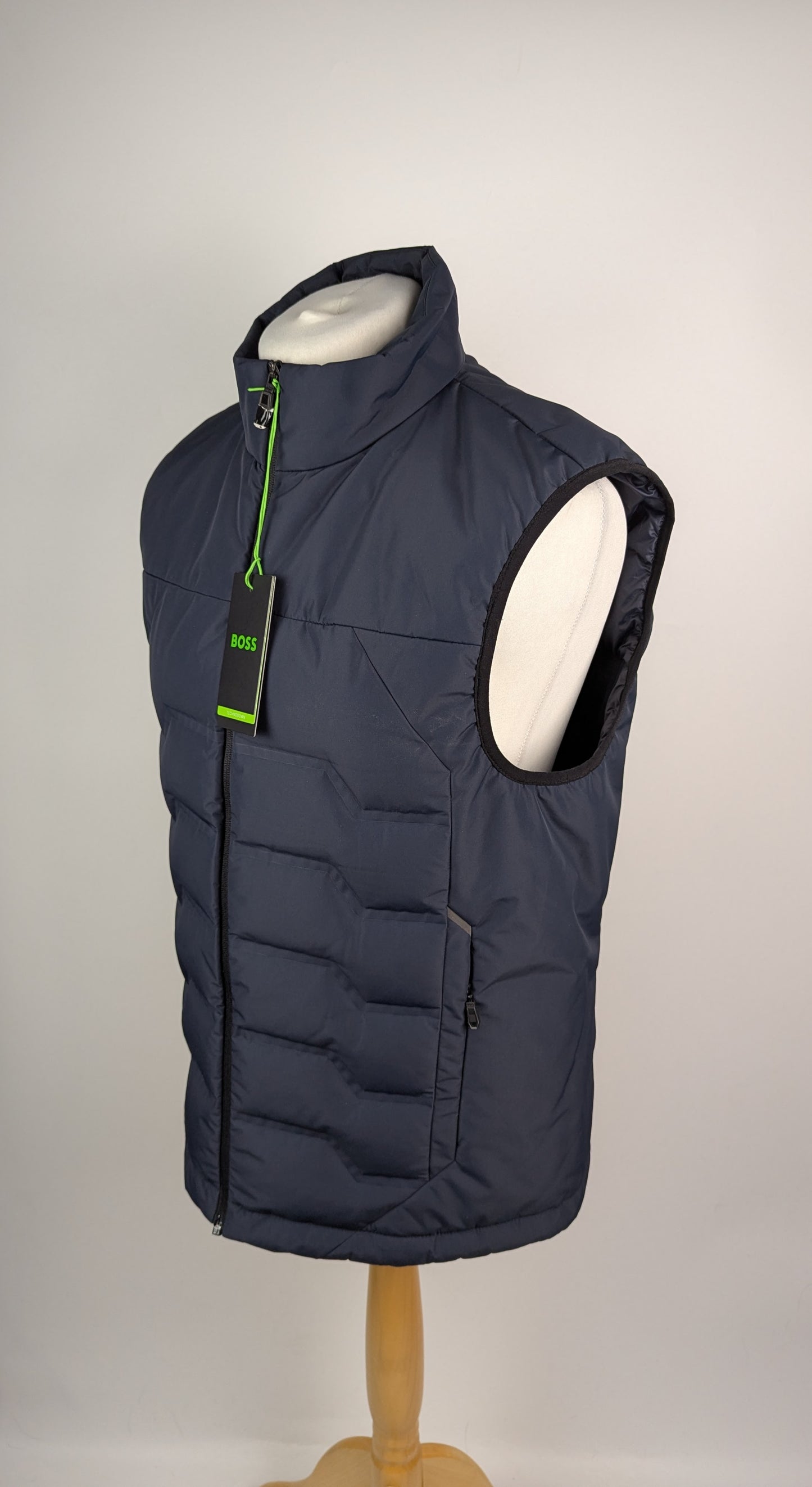 BOSS V_Kharan Mens Gilet - Dark Blue