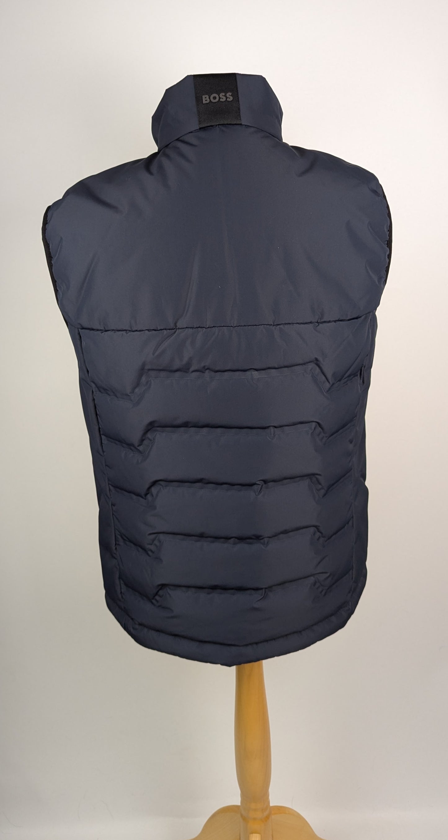 BOSS V_Kharan Mens Gilet - Dark Blue