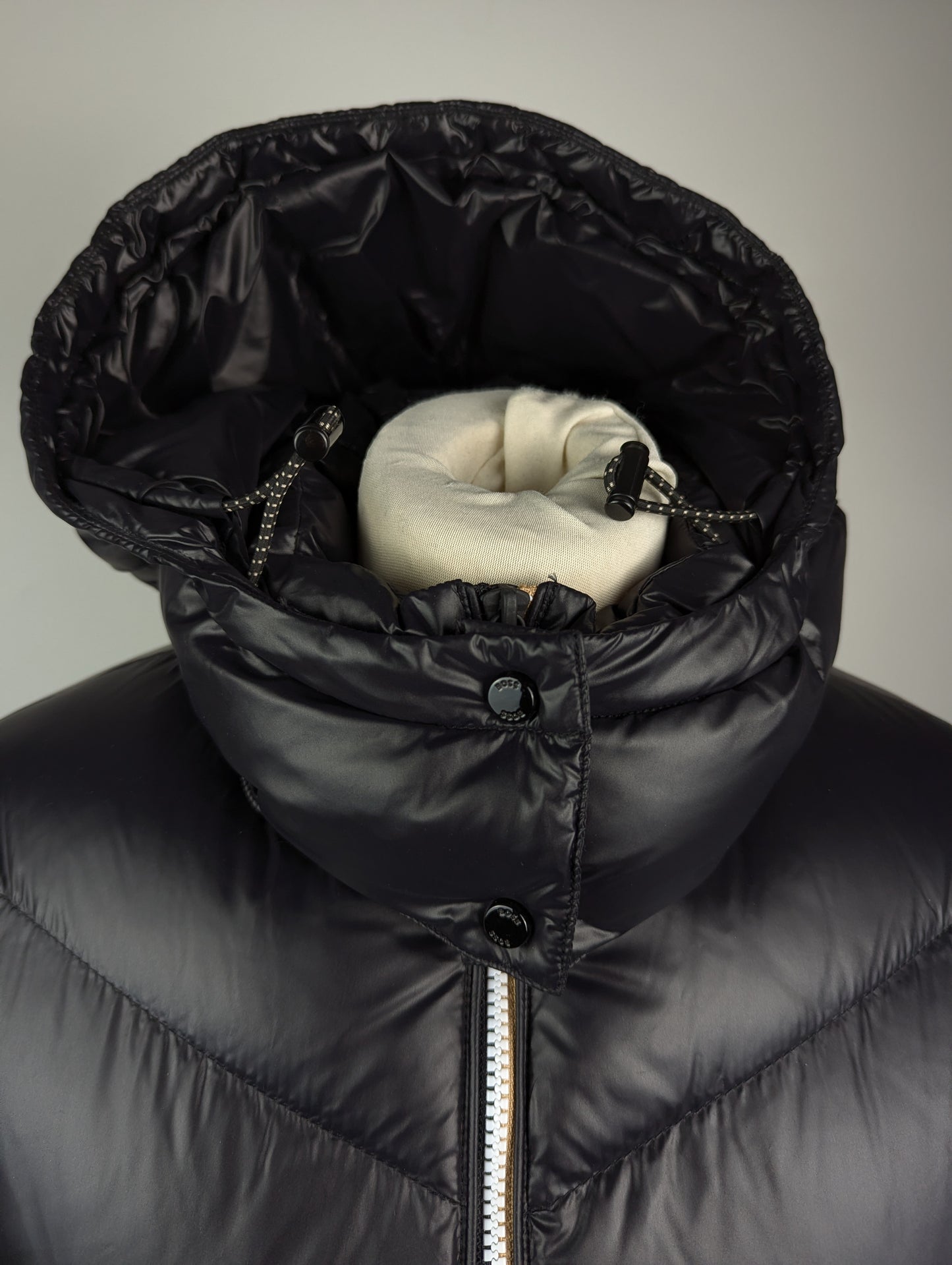 BOSS Womens Pepule2 Down Jacket Water-repellent finish - Black