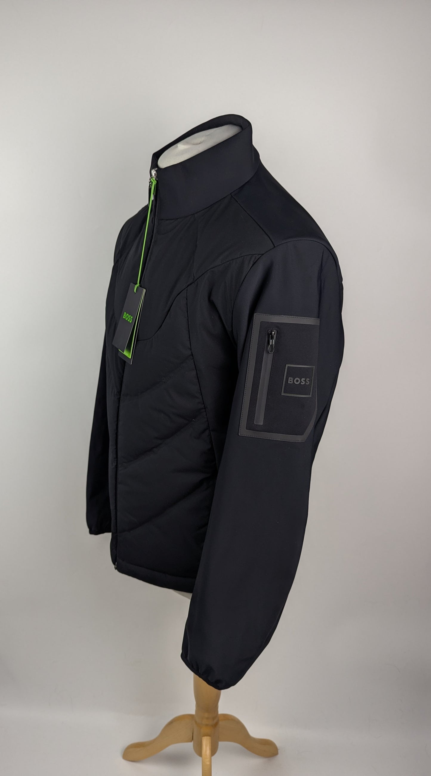 Boss J-Otitnium Mens Water-repellent jacket - Black