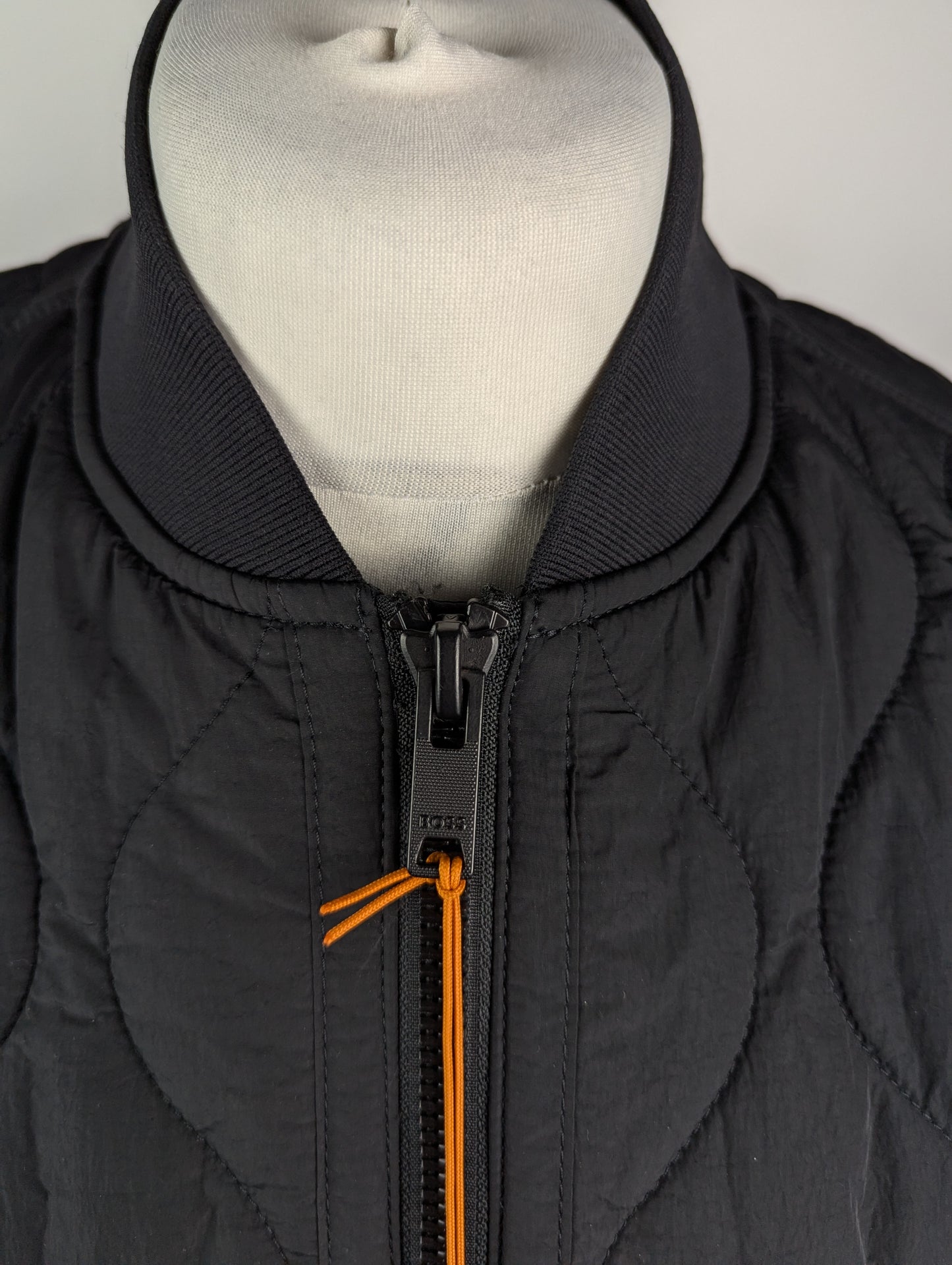 BOSS Mens Ostrong Bomber Jacket -  Black