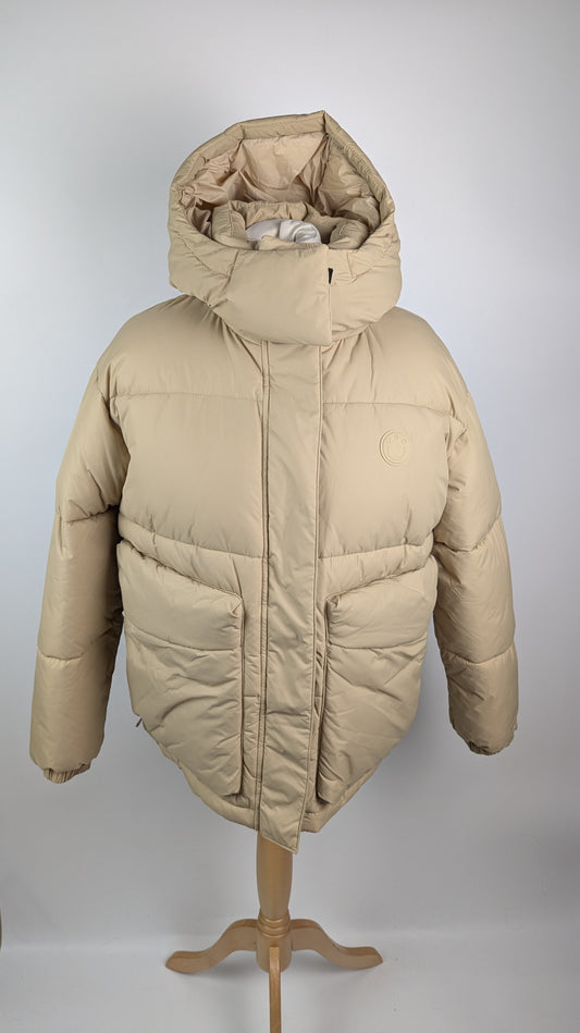 Hugo Womens Insulated jacket Finley-1_B - Beige