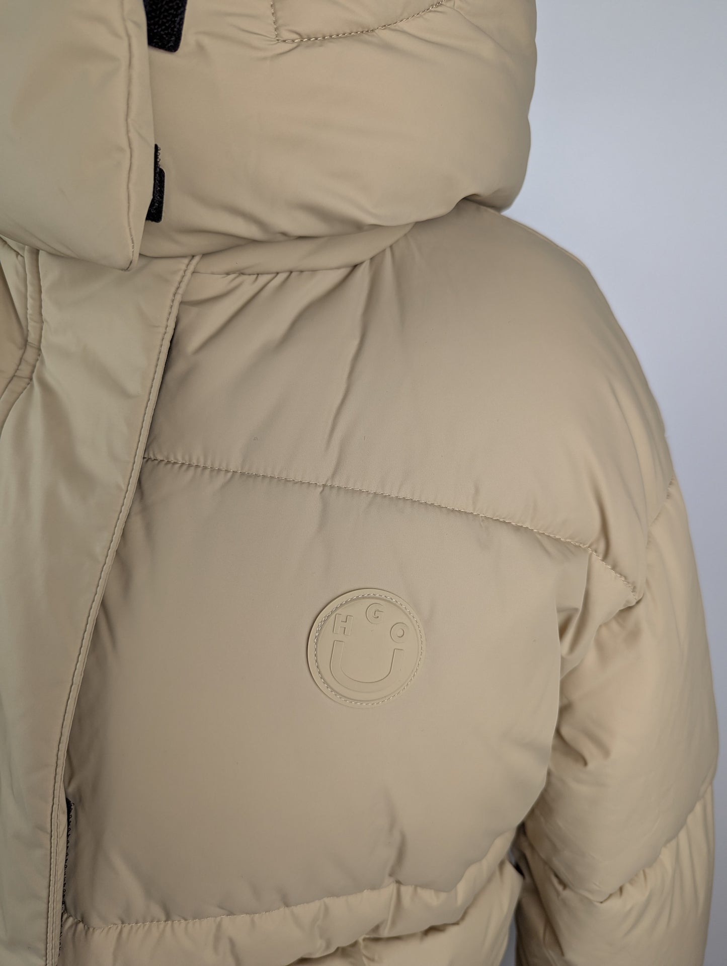 Hugo Womens Insulated jacket Finley-1_B - Beige