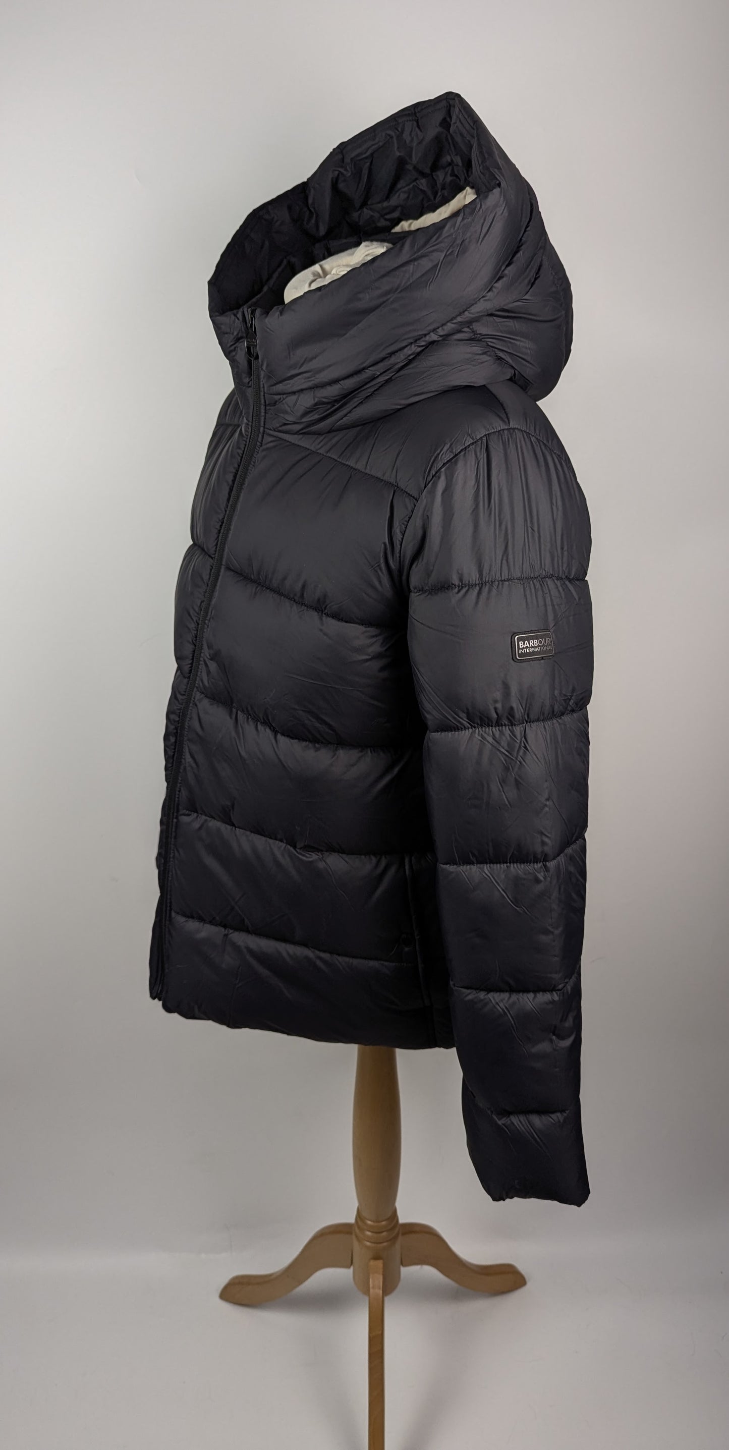 Barbour International Women's Olivios Short Puffer Jacket - Black