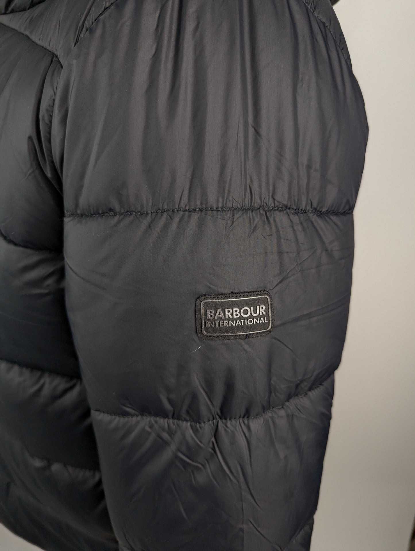 Barbour International Women's Olivios Short Puffer Jacket - Black