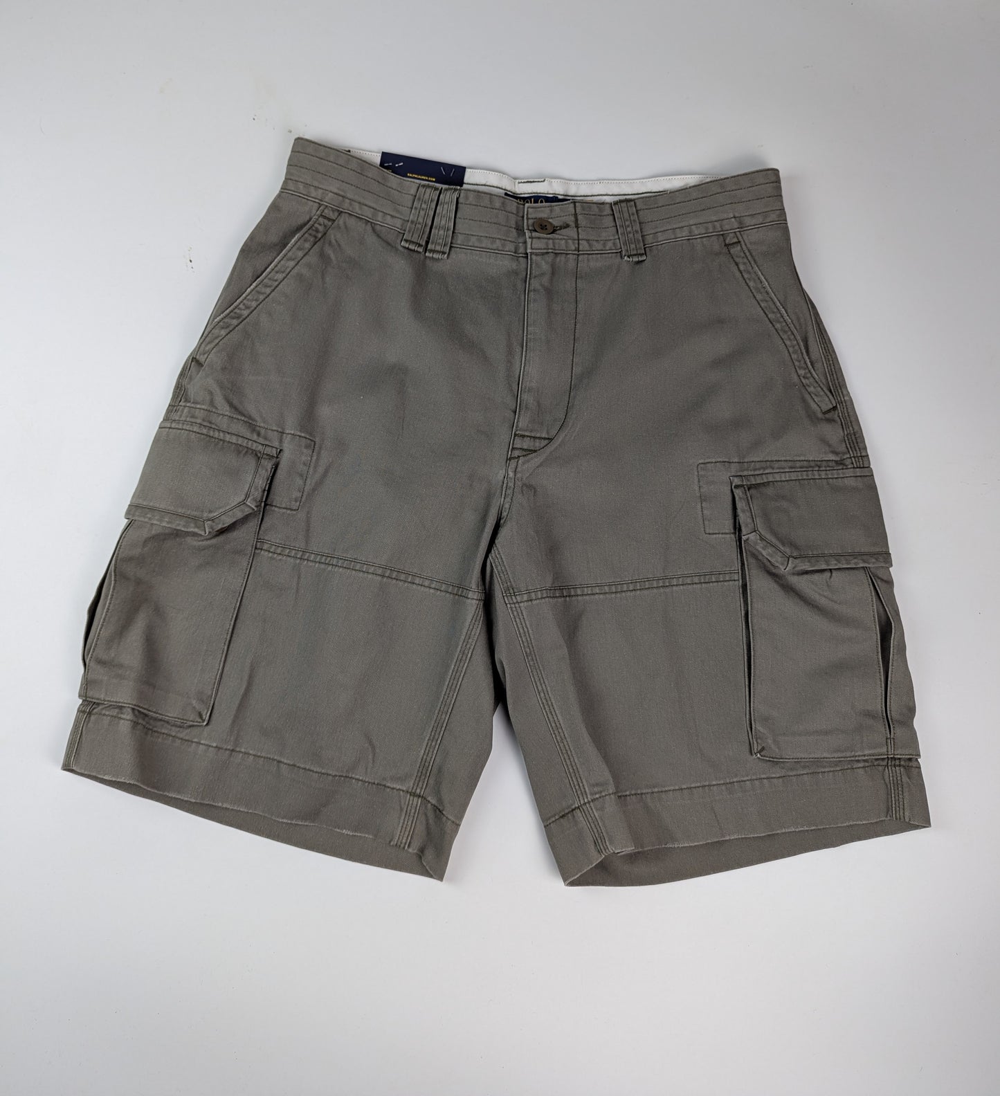 Polo Ralph Lauren Men's Relaxed Fit Cargo Shorts - Grey (Mountain Green)