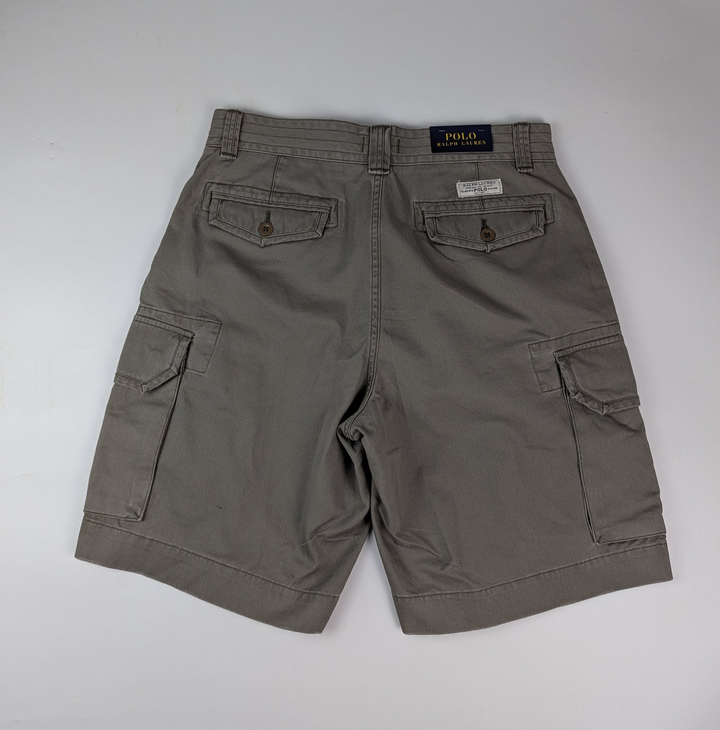 Polo Ralph Lauren Men's Relaxed Fit Cargo Shorts - Grey (Mountain Green)