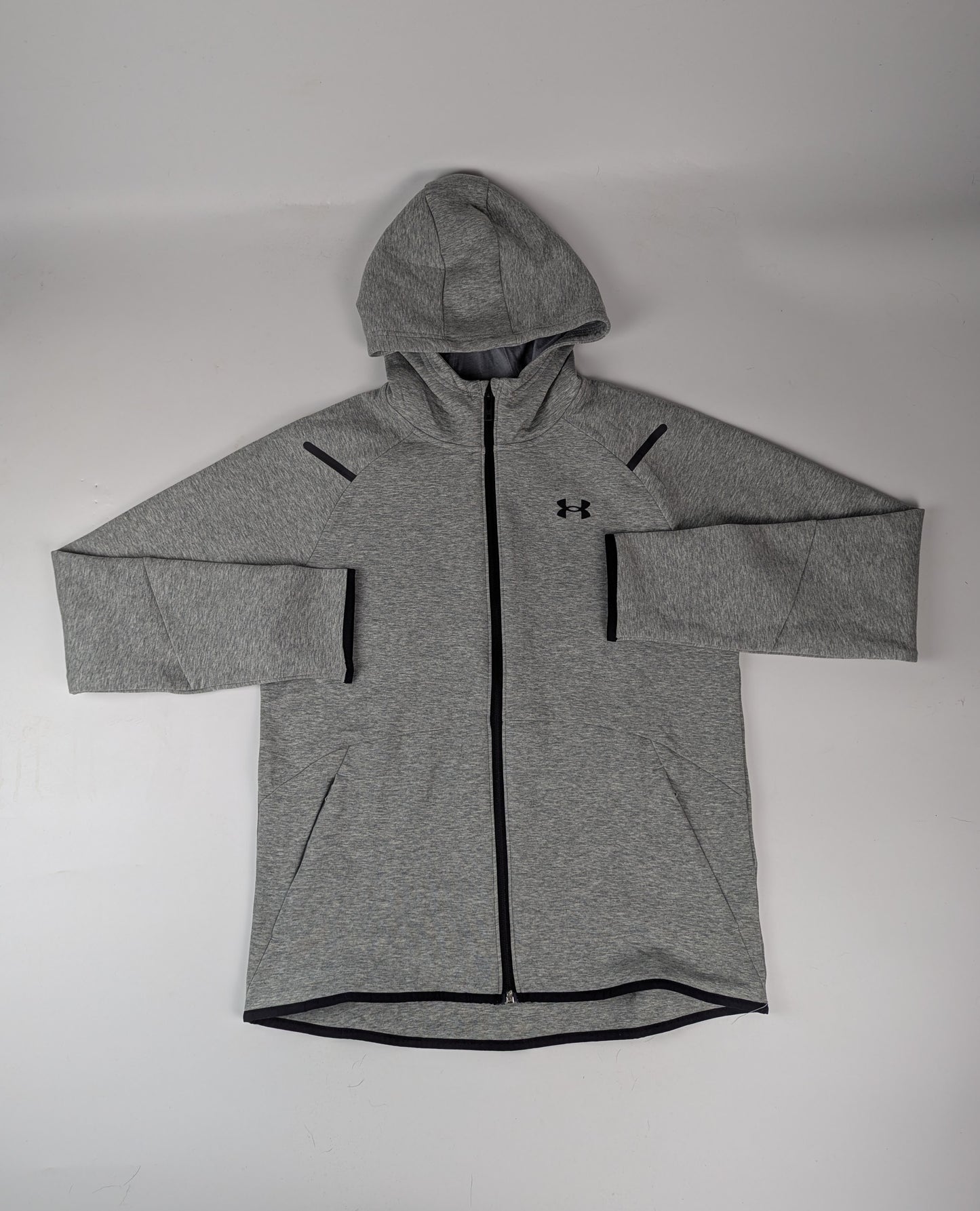 Under Armour Kids' Unstoppable Tech Fleece Full-Zip Tracksuit - Grey