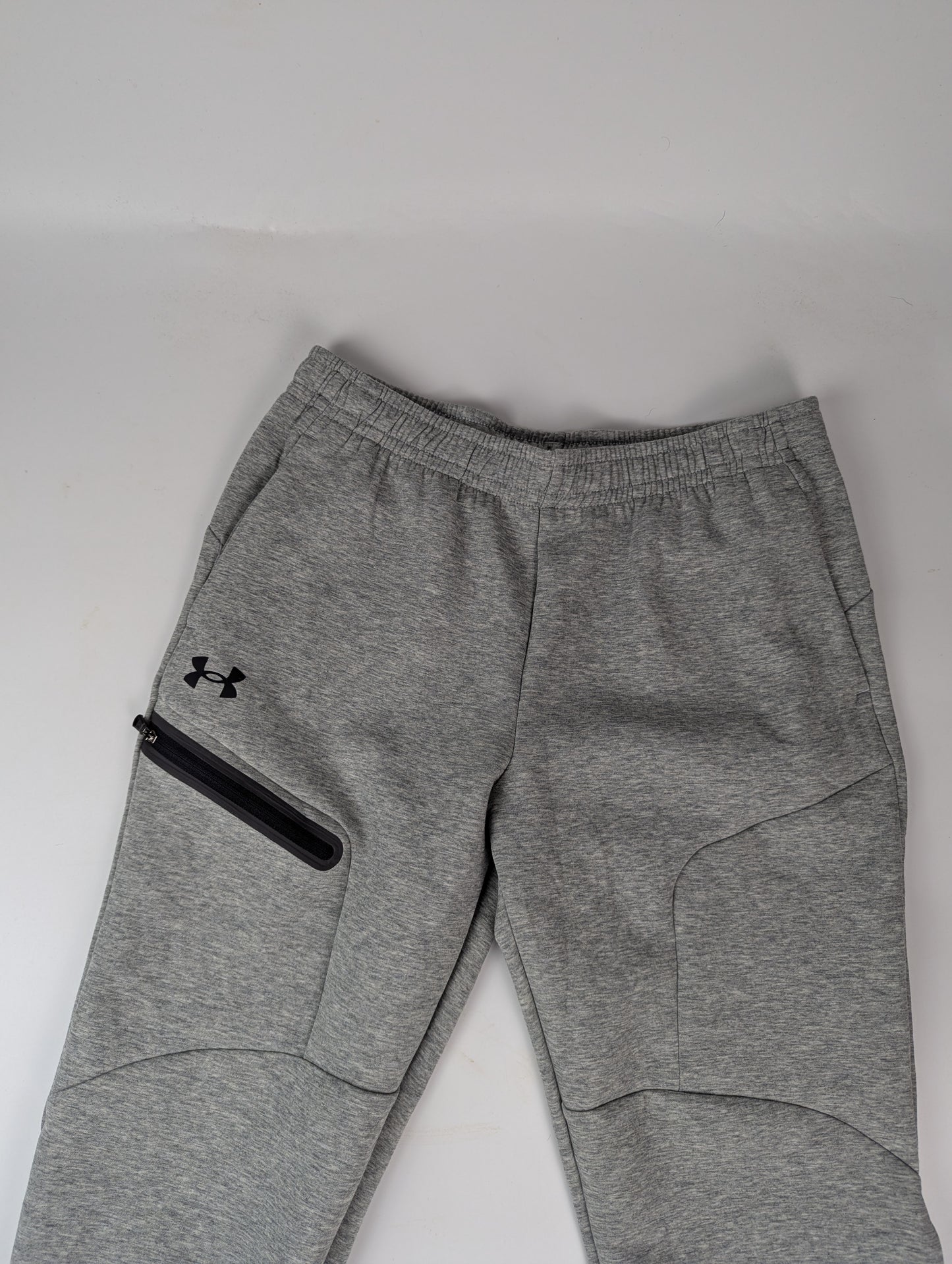 Under Armour Kids' Unstoppable Tech Fleece Full-Zip Tracksuit - Grey