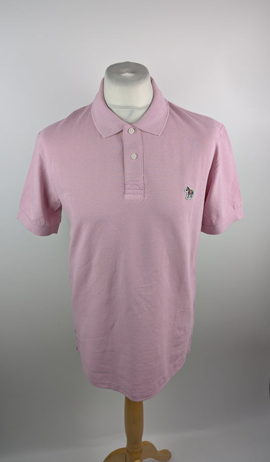 PS PAUL SMITH Mens Polo Shirt - Pink