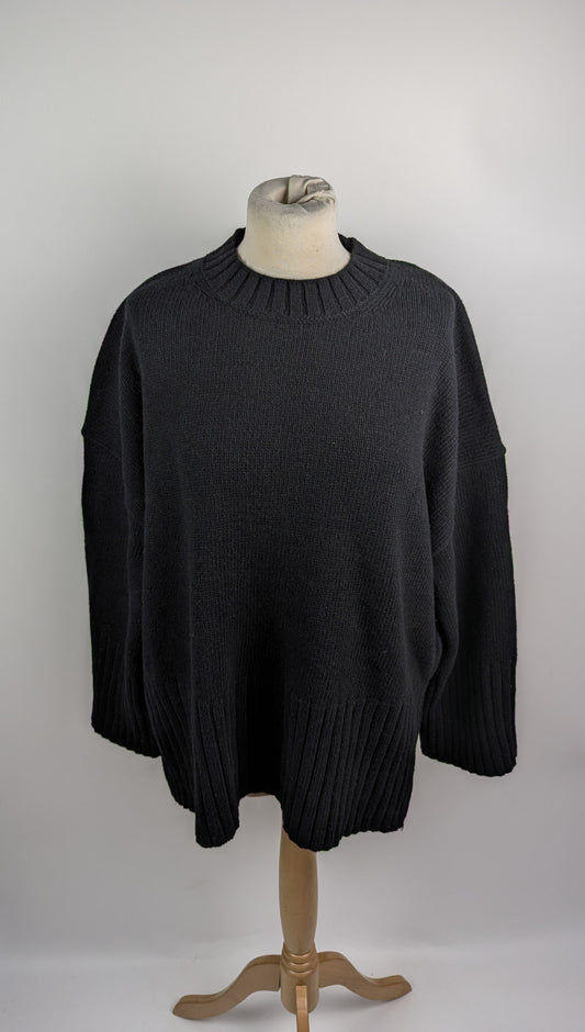 Barbour Womens Sophia Crew Neck Jumper - Black