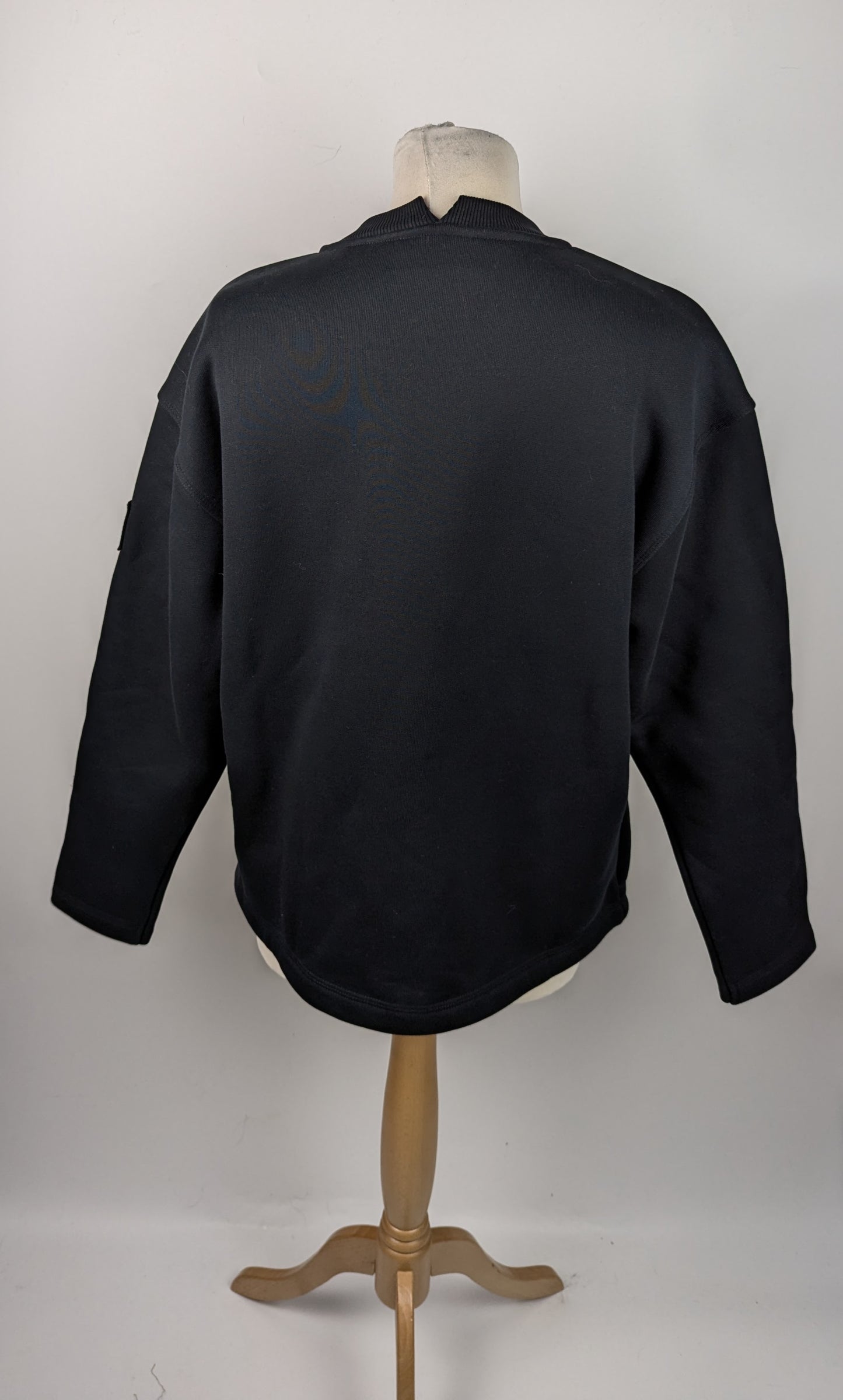 Belstaff Womens Clover Sweatshirt Heavyweight Cotton - Black