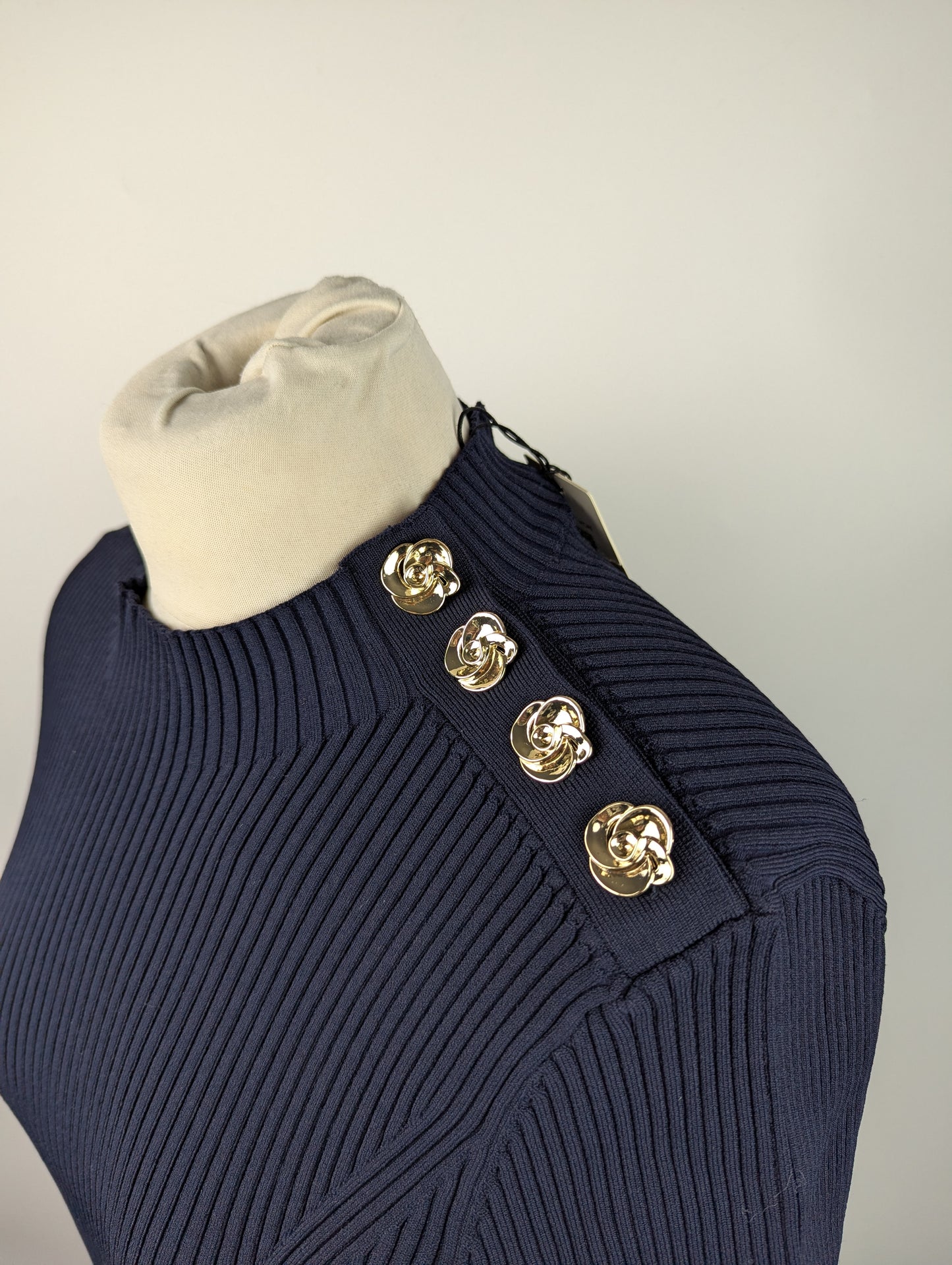 Ted Baker Women's Lilano Knitted Jumper Dress - Navy